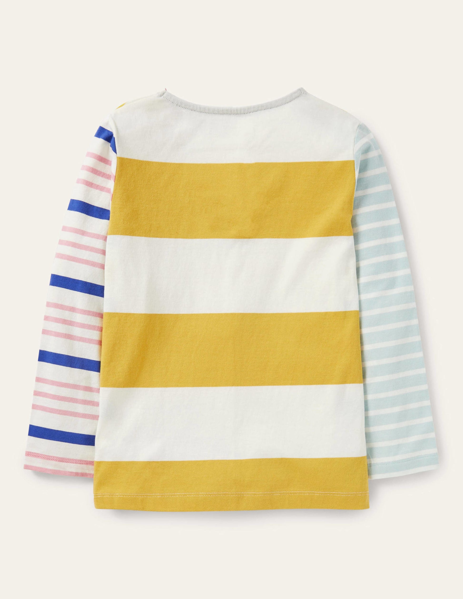 Mini Me Bretonshirt-Bunt, Regenbogenfarben-2