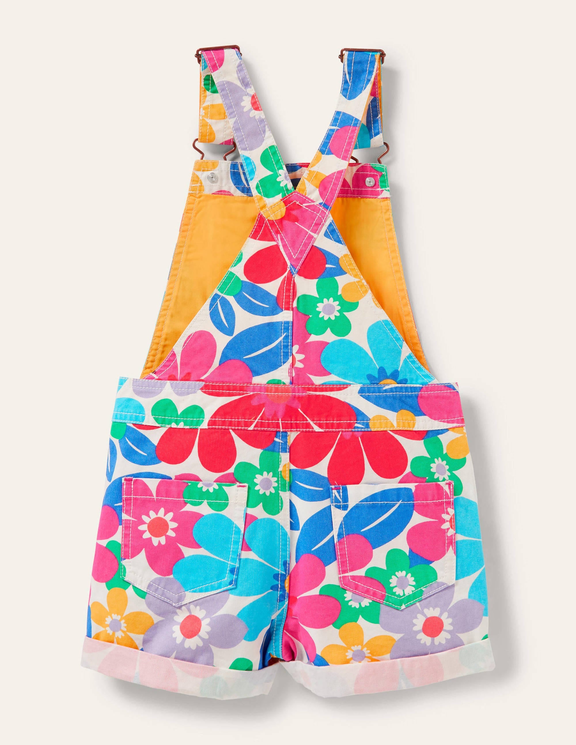 Salopette courte fun-Motif floral multi - Image 2