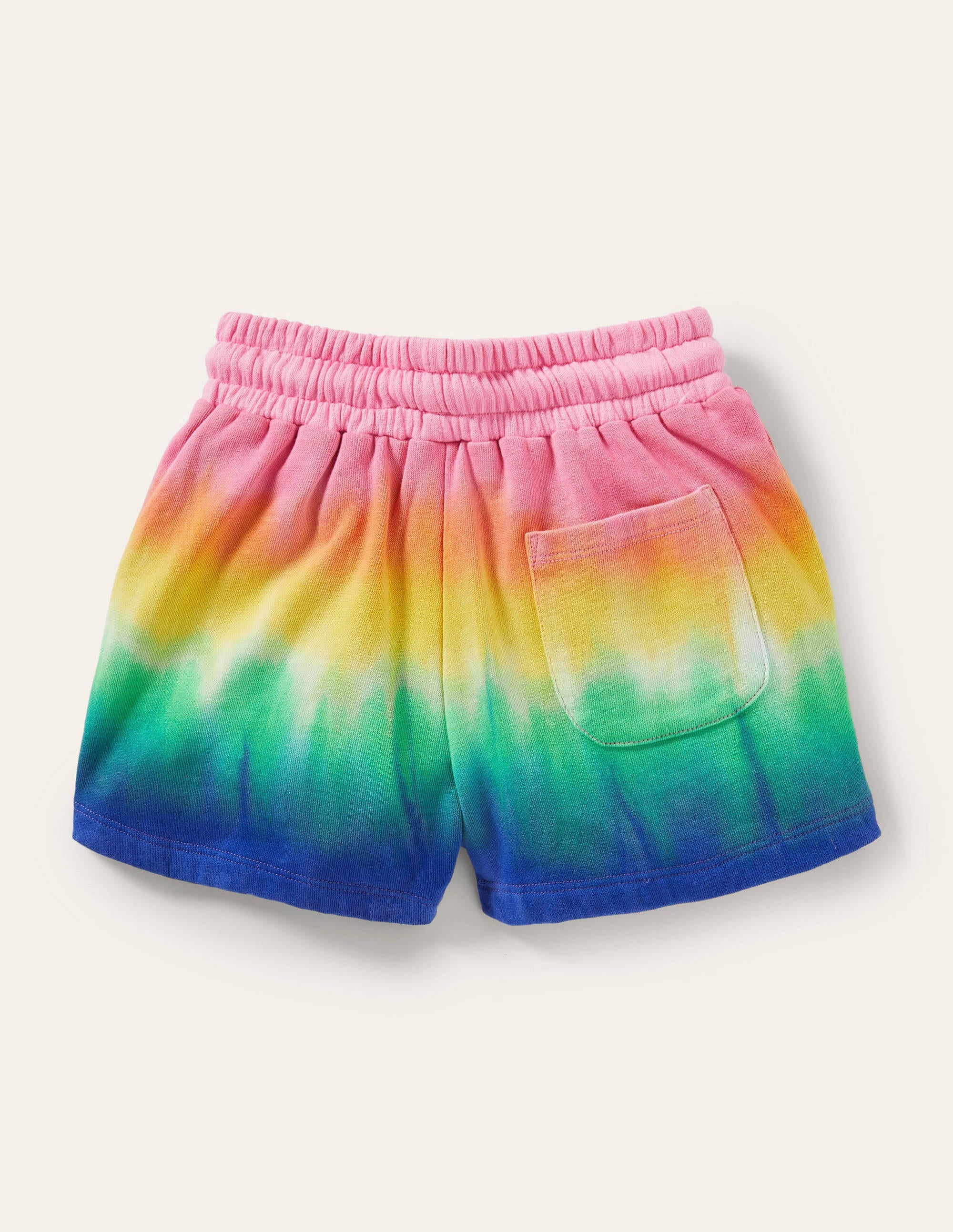 Short en jersey teint en pièce-Arc-en-ciel multi - Image 2