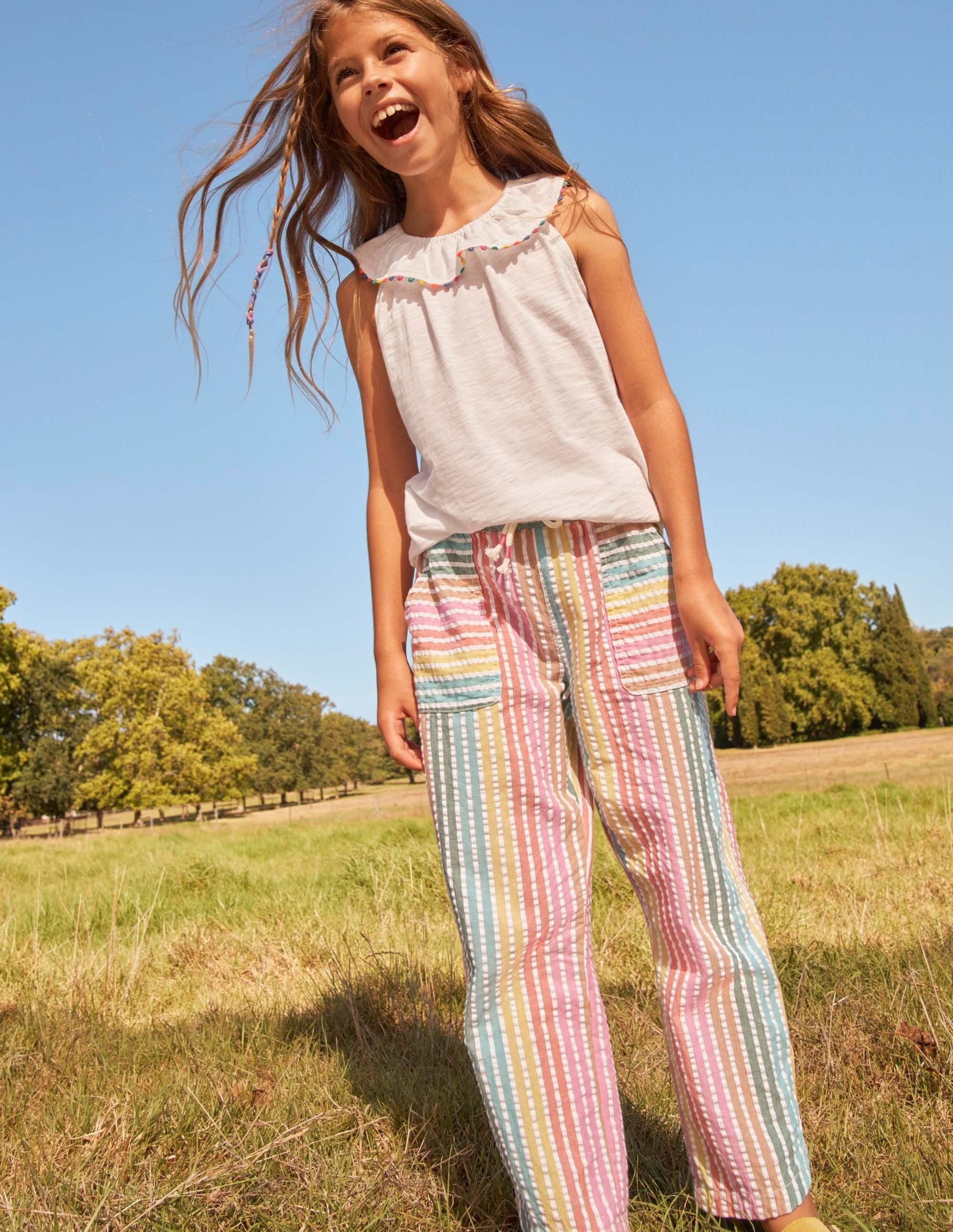 Lockere Webhose-Regenbogenfarben, Gestreift - Image 4