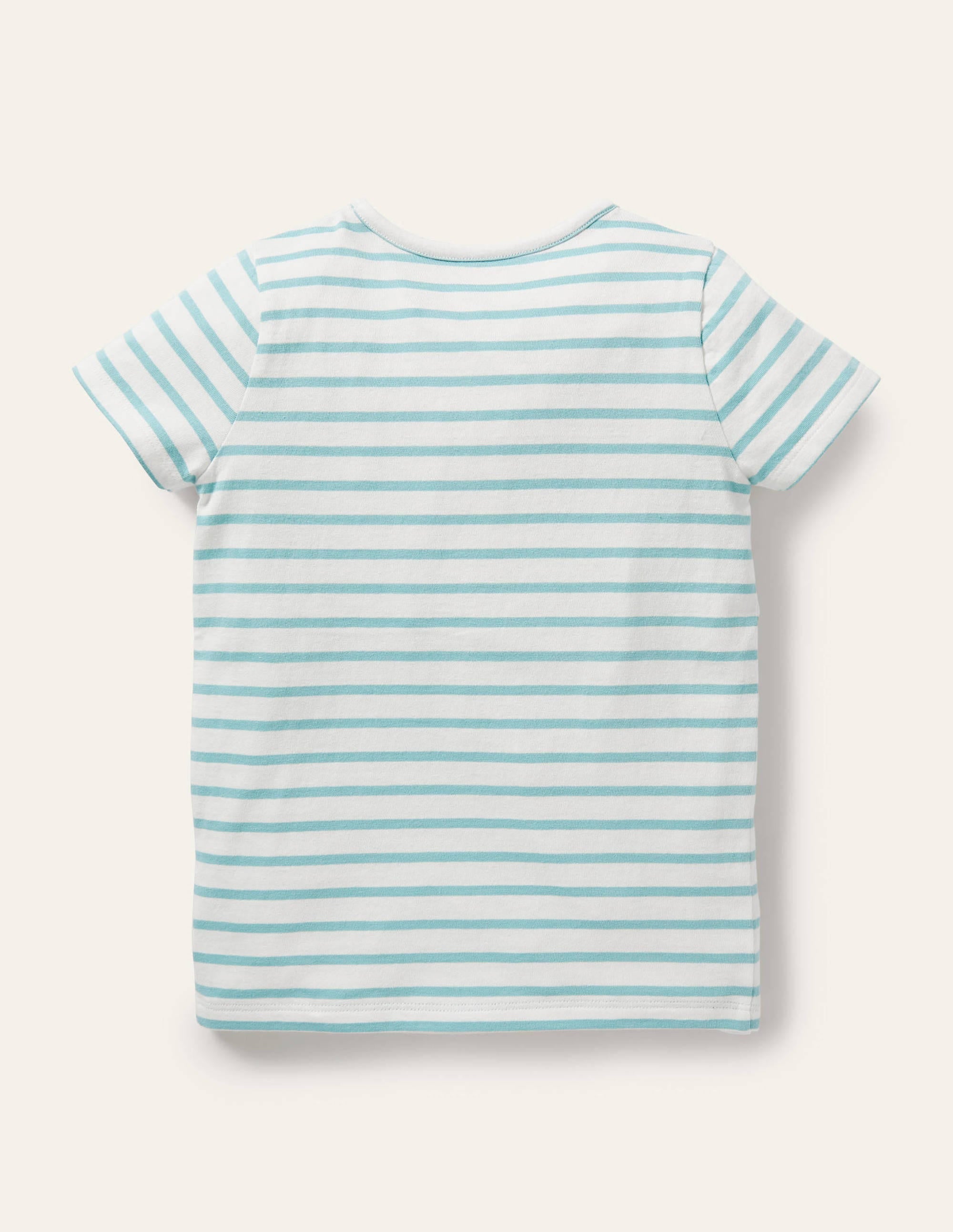 Build your own Appliqué Top-Georgian Blue/ Ivory Ice Cream - Image 2