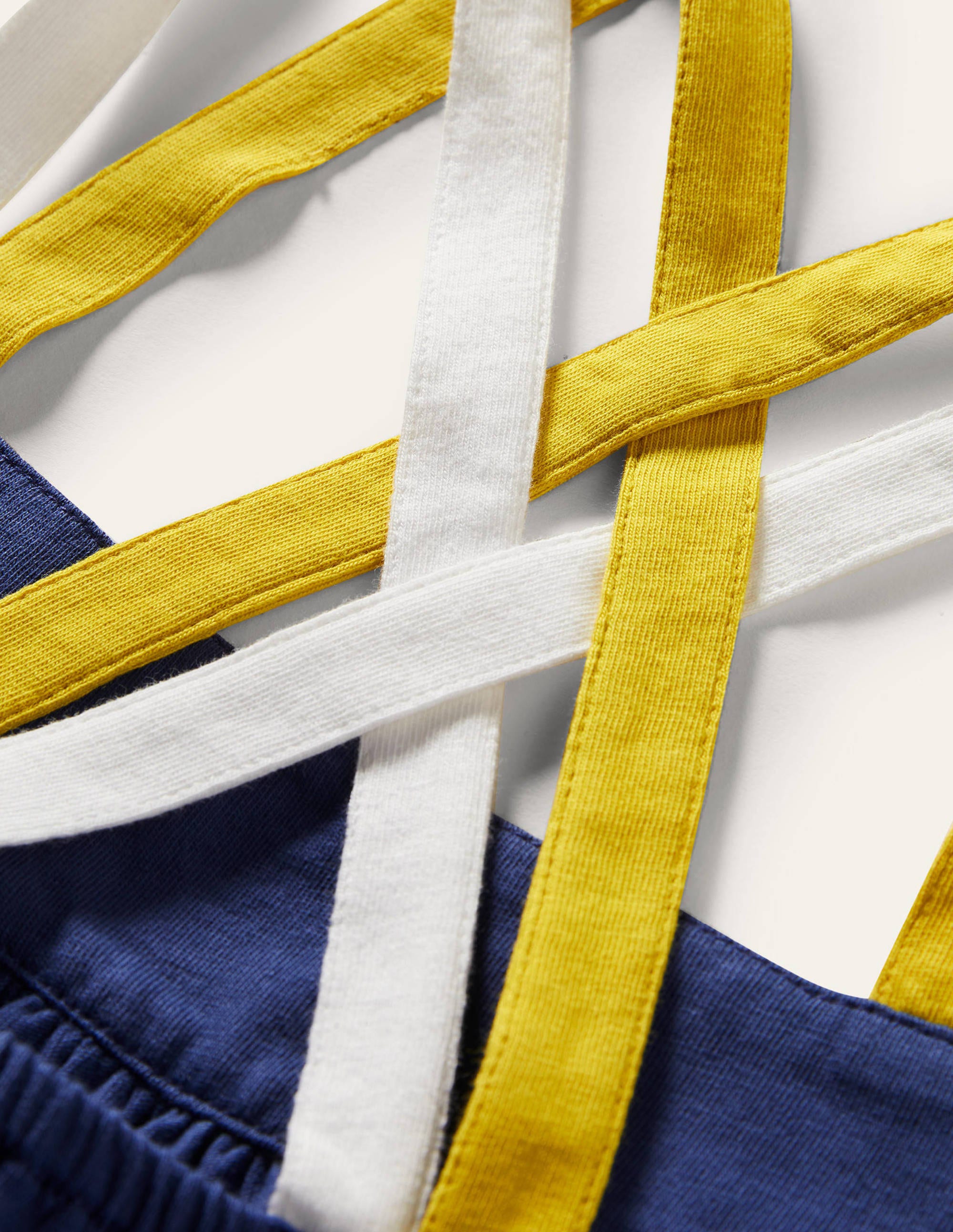 Top mit bunten Trägern-Segelblau/Navy - Image 3