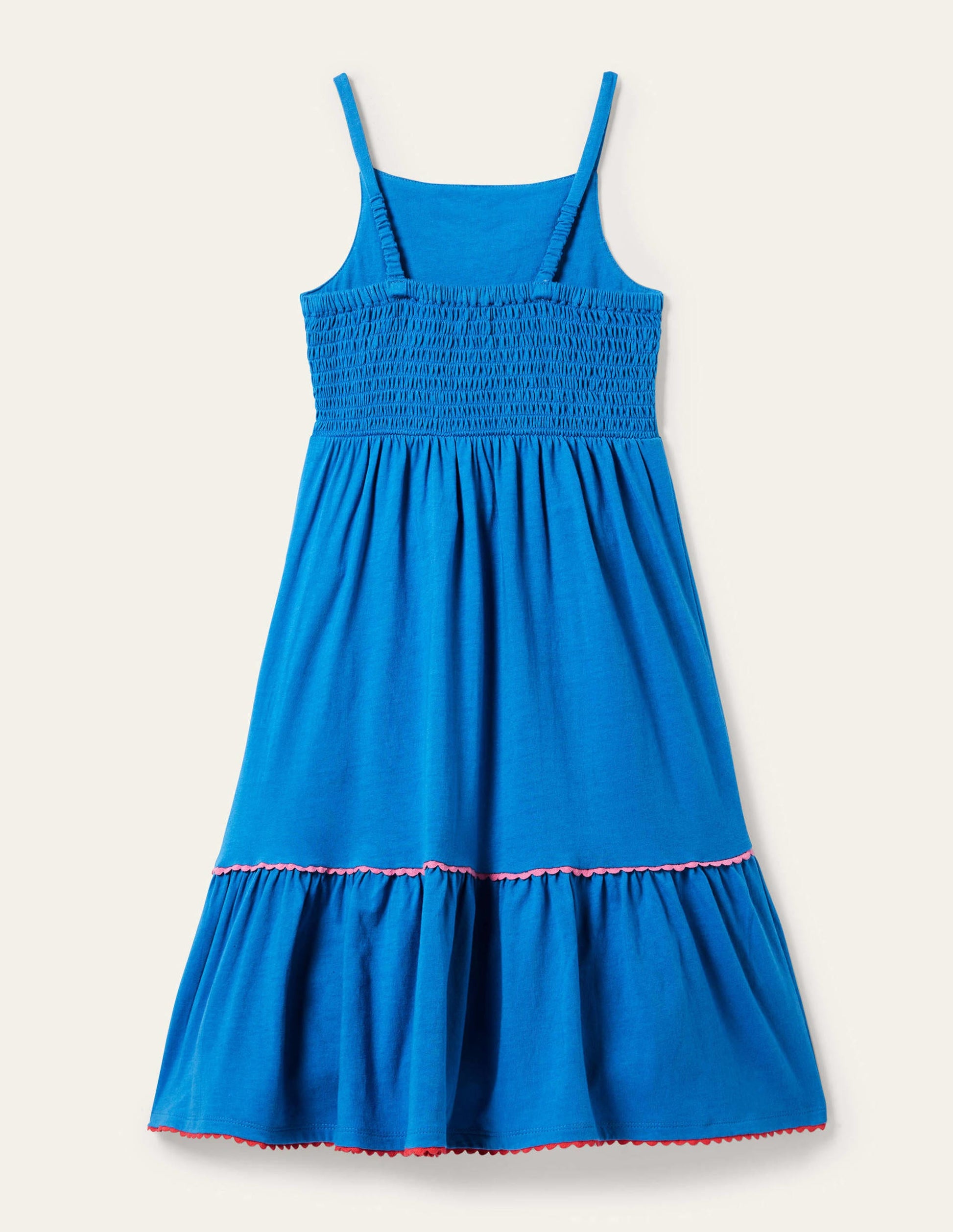 Jersey-Maxikleid-Strahlendes Marineblau-2