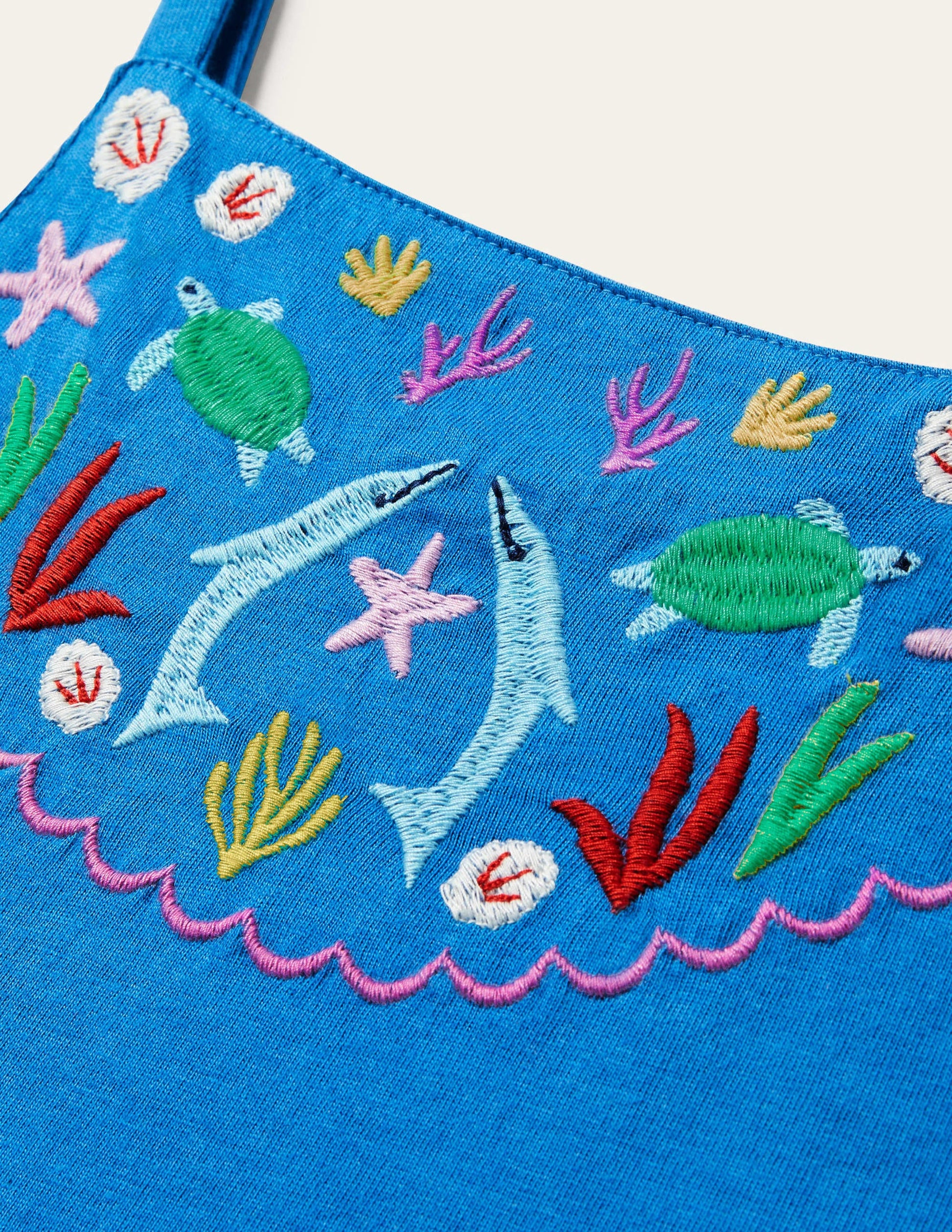 Jersey-Maxikleid-Strahlendes Marineblau-3