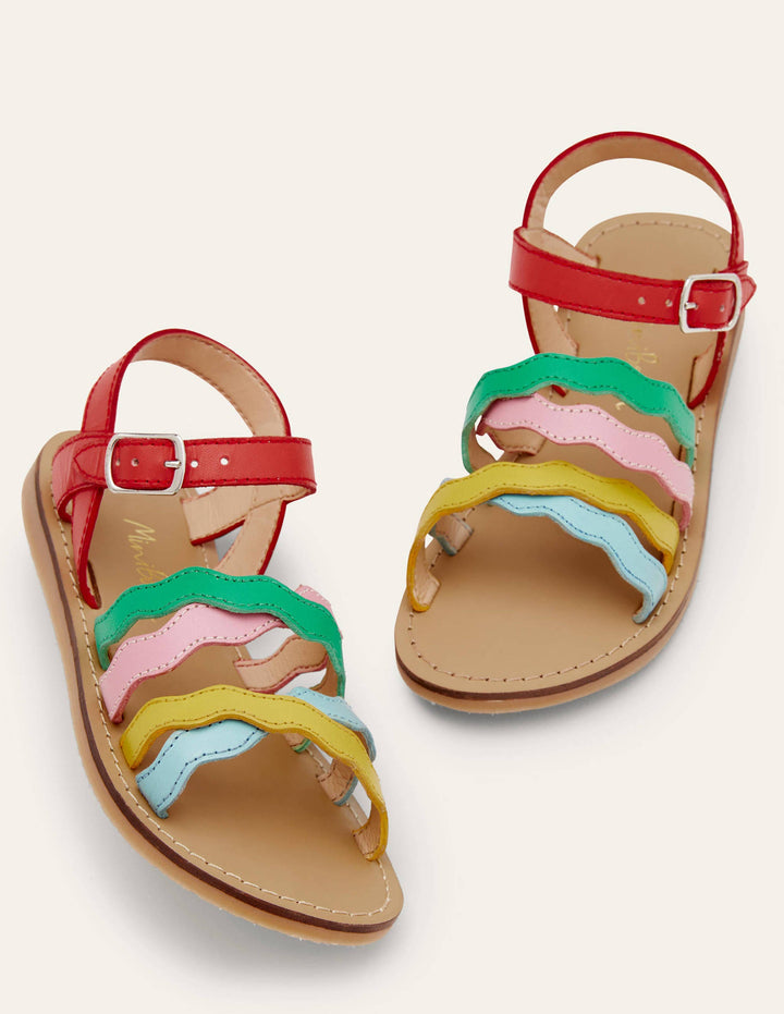 Everyday Sandals-Multi Rainbow