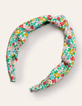 Serre-tête noué-Motif Spring Floral multi