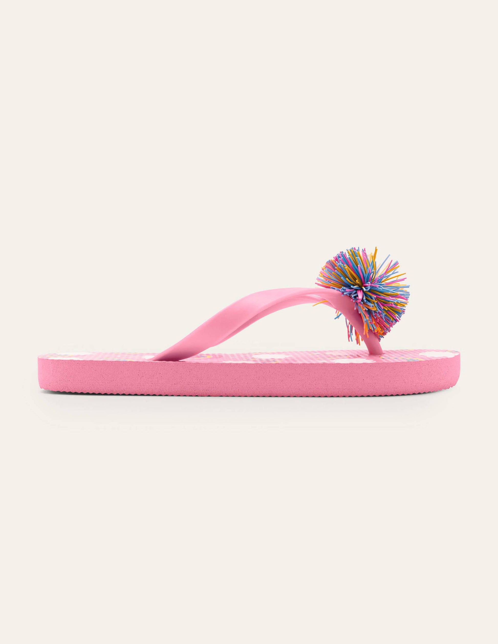 Flip-Flops (Mädchen)-Limonadenrosa, Regenbogen-2