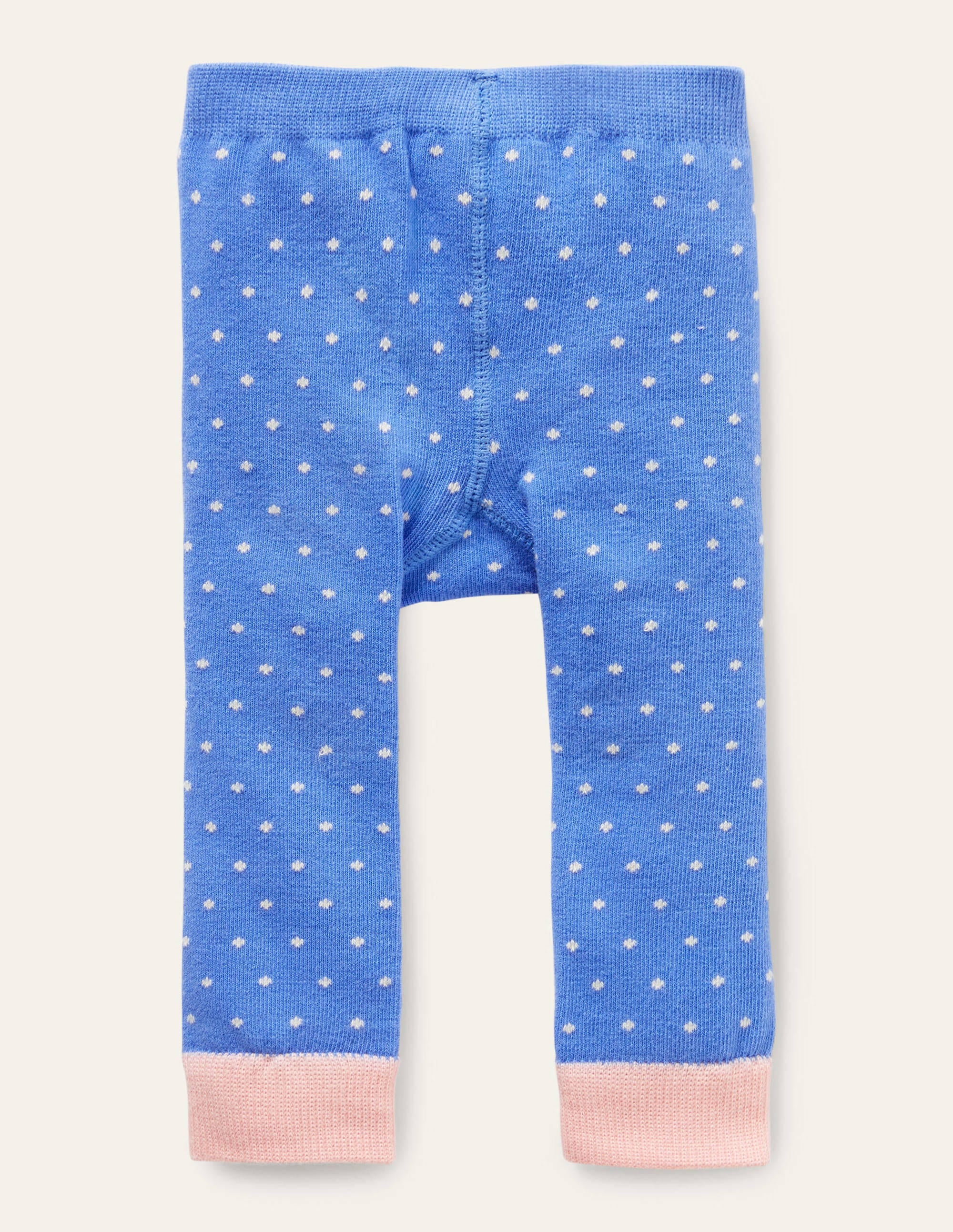 Legging en maille (fille)-Poussin jacinthe vif - Image 1