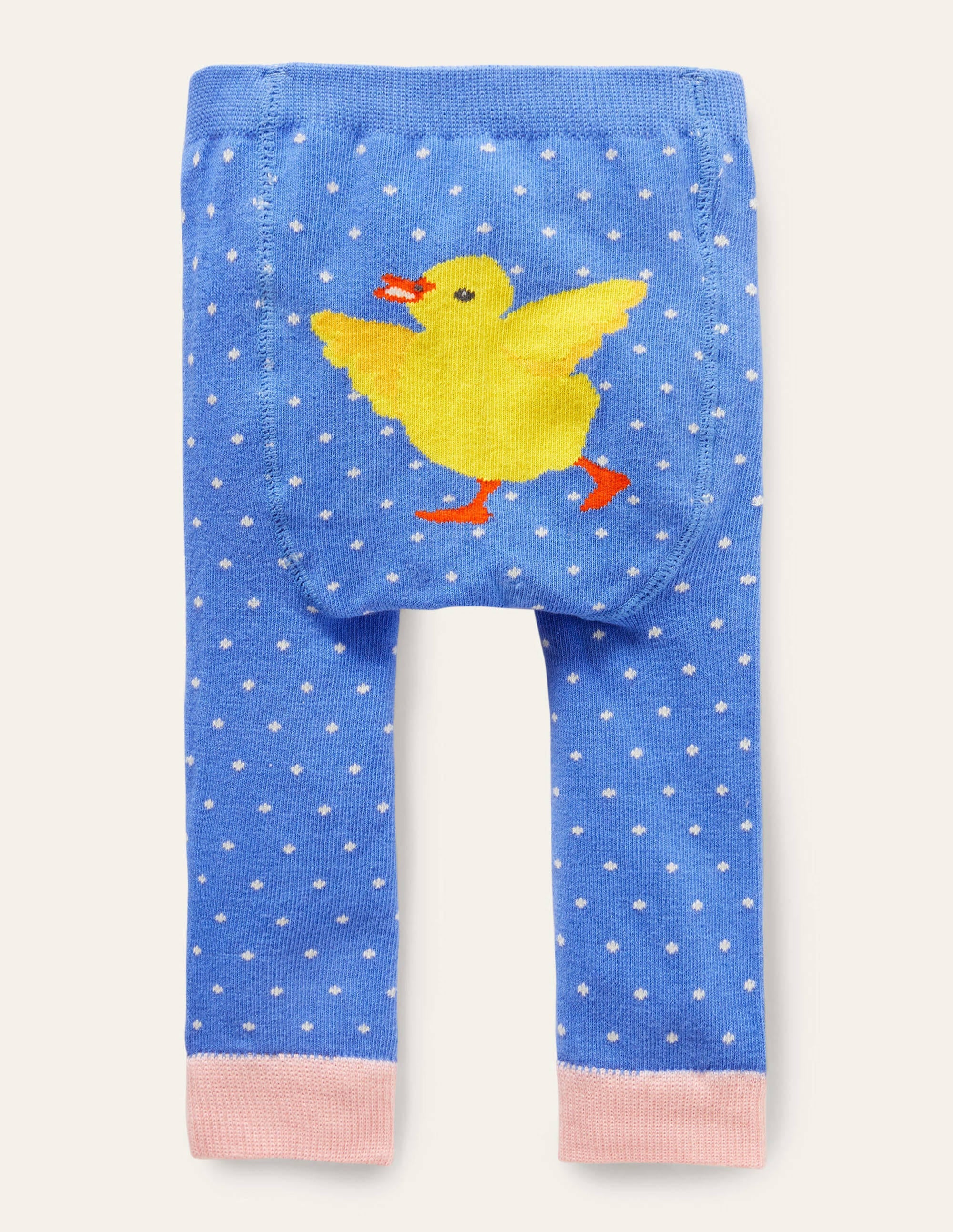 Legging en maille (fille)-Poussin jacinthe vif - Image 3