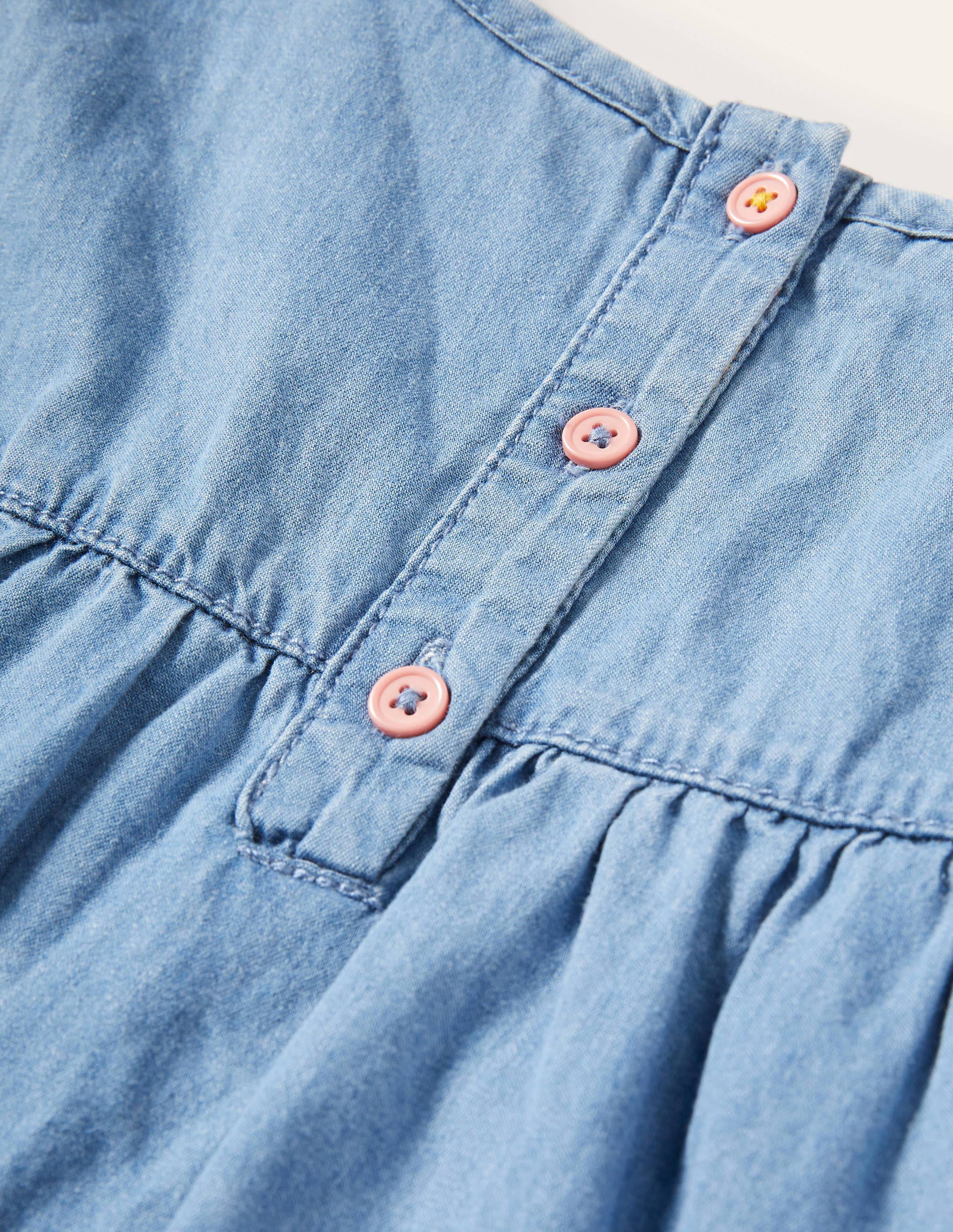 Easy Everyday Dress-Chambray - Image 3