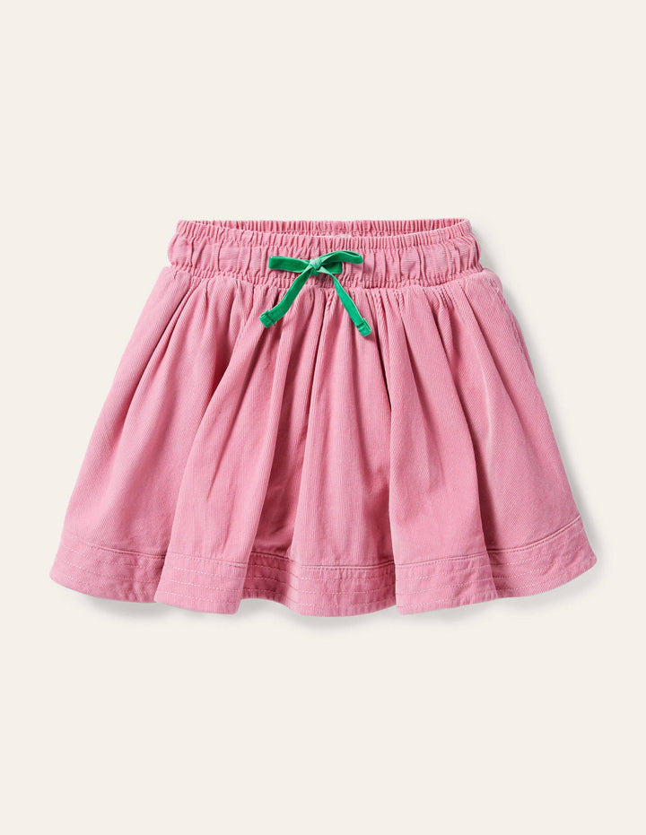 Woven Twirly Skirt-Formica Pink