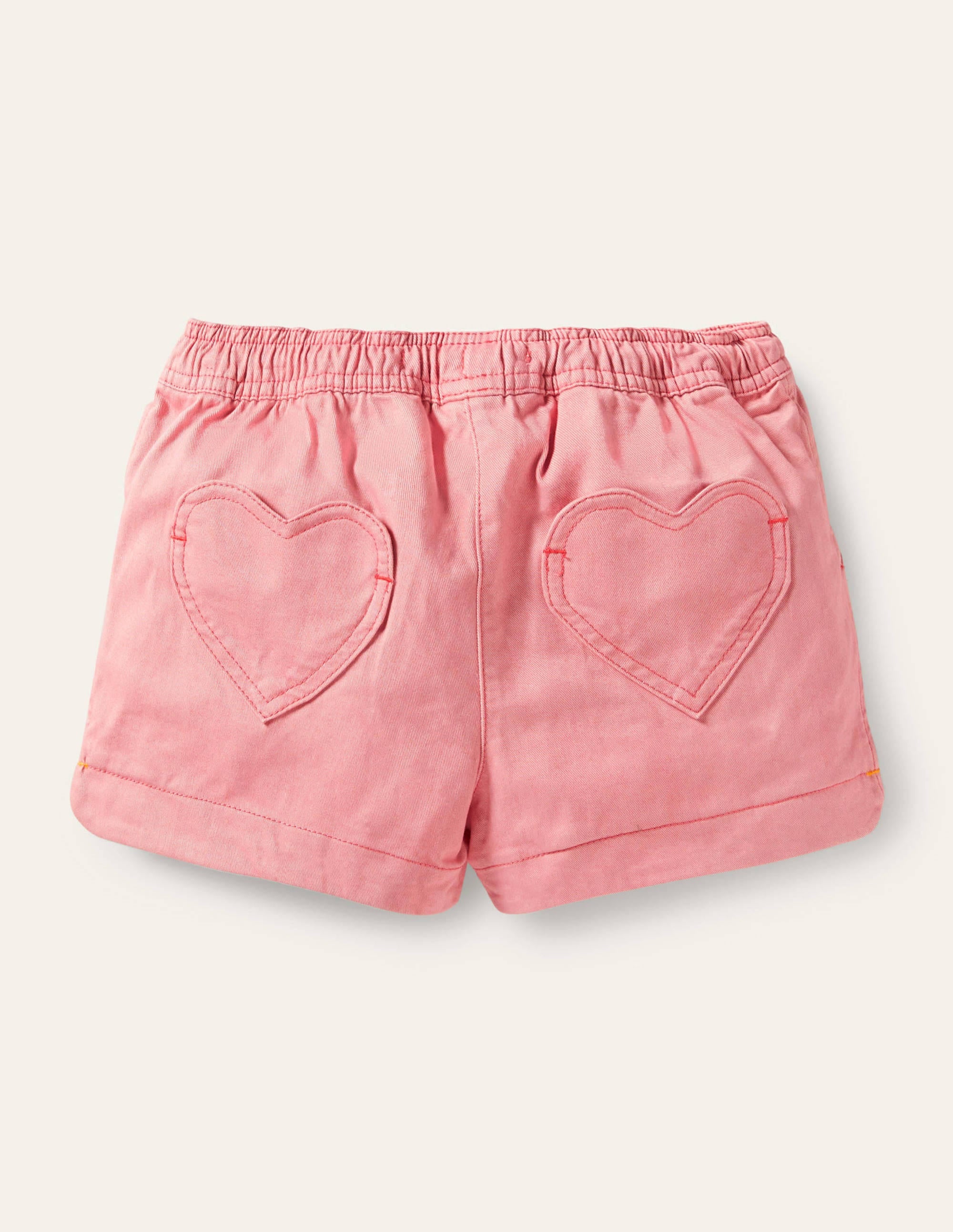 Shorts mit Herztaschen-Mandelblütenrosa - Image 2