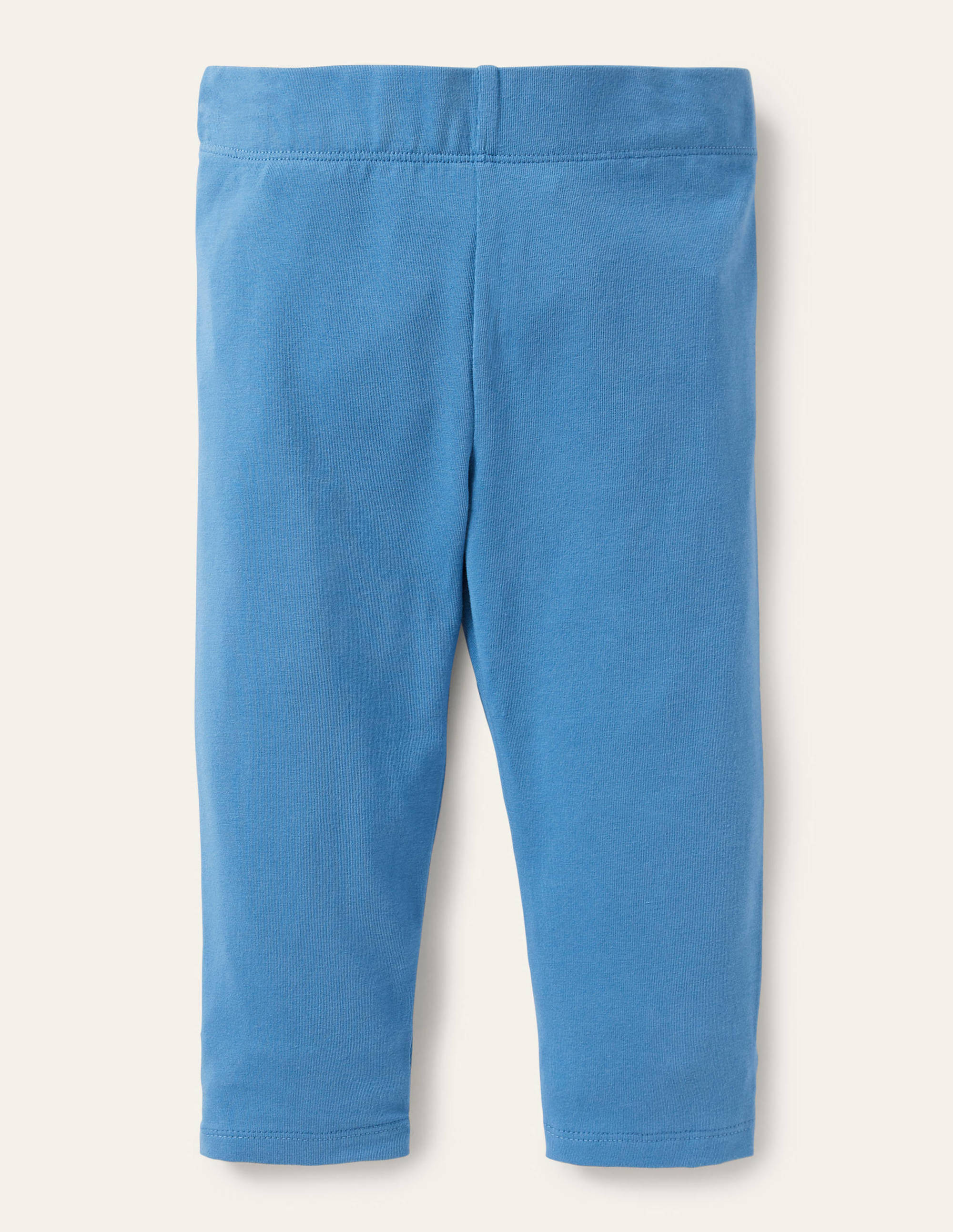 Kurz geschnittene einfarbige Leggings-Strahlendes Marineblau - Image 1