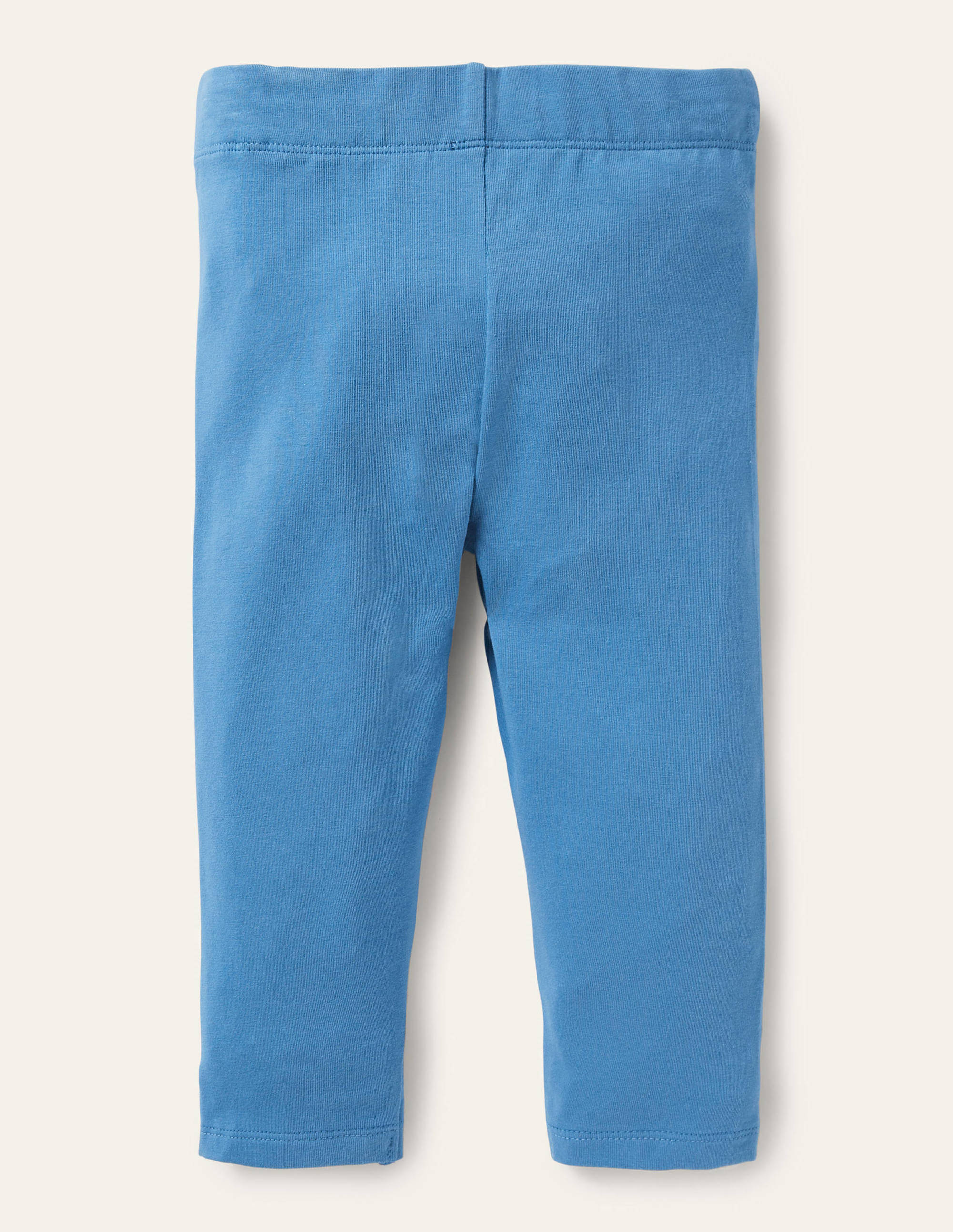 Kurz geschnittene einfarbige Leggings-Strahlendes Marineblau - Image 2