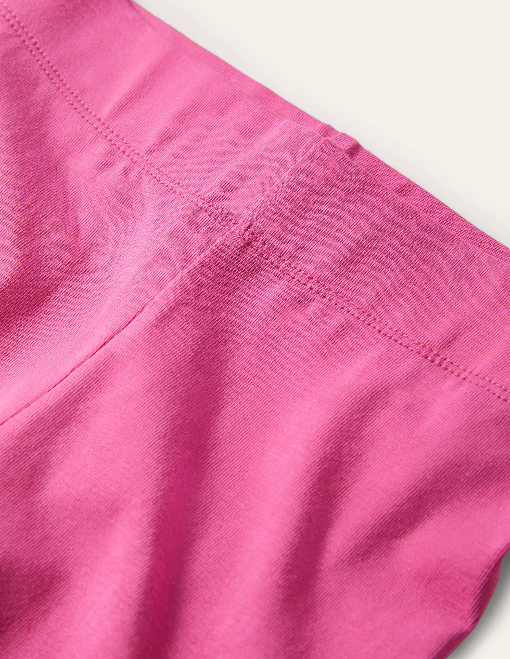 Legging court uni-Rose pétale vif - Image 3