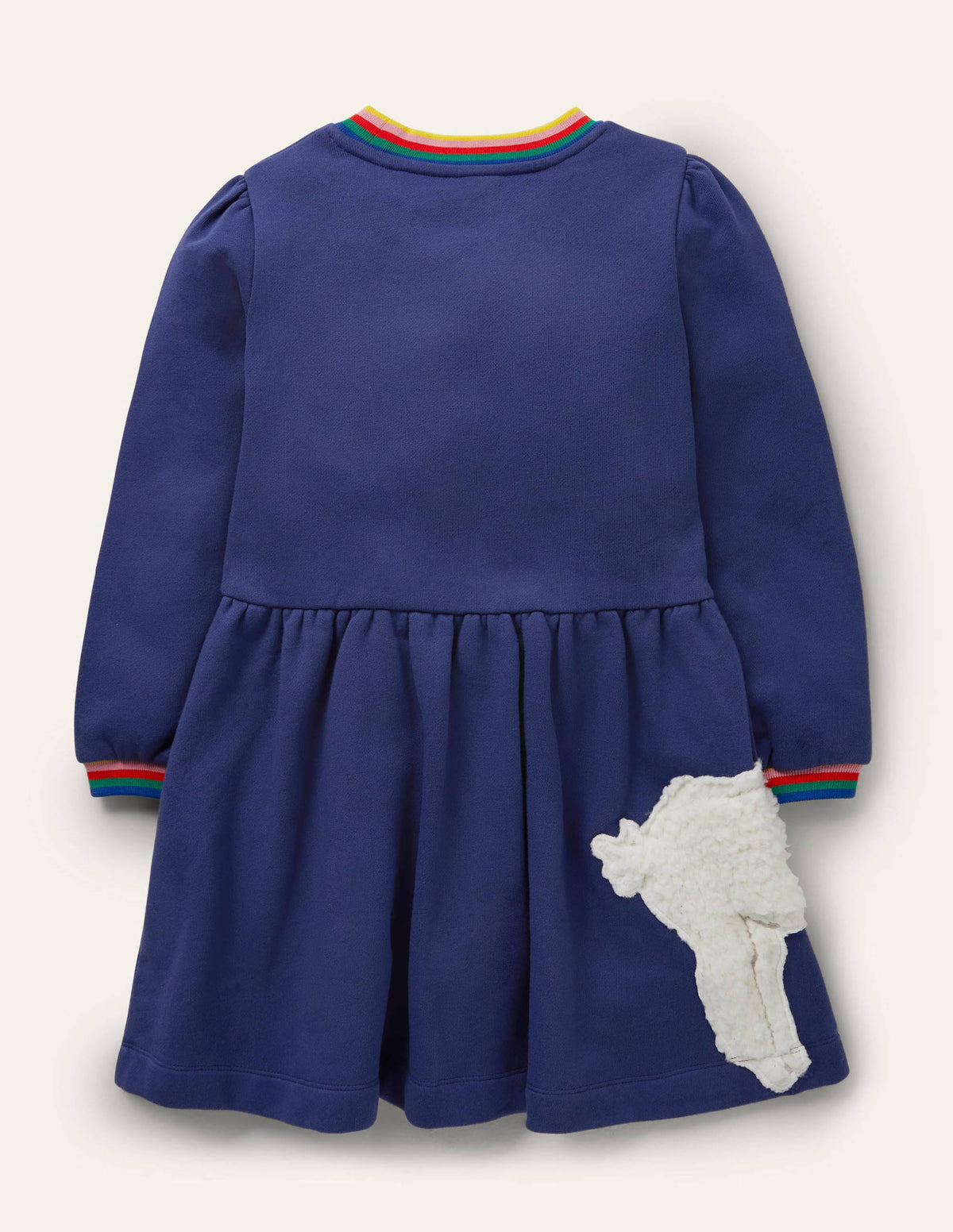 Sweatshirtkleid mit Applikation-Segelblau, Tiere-2