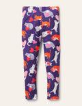 Fröhliche Leggings-Segelblau, Katze