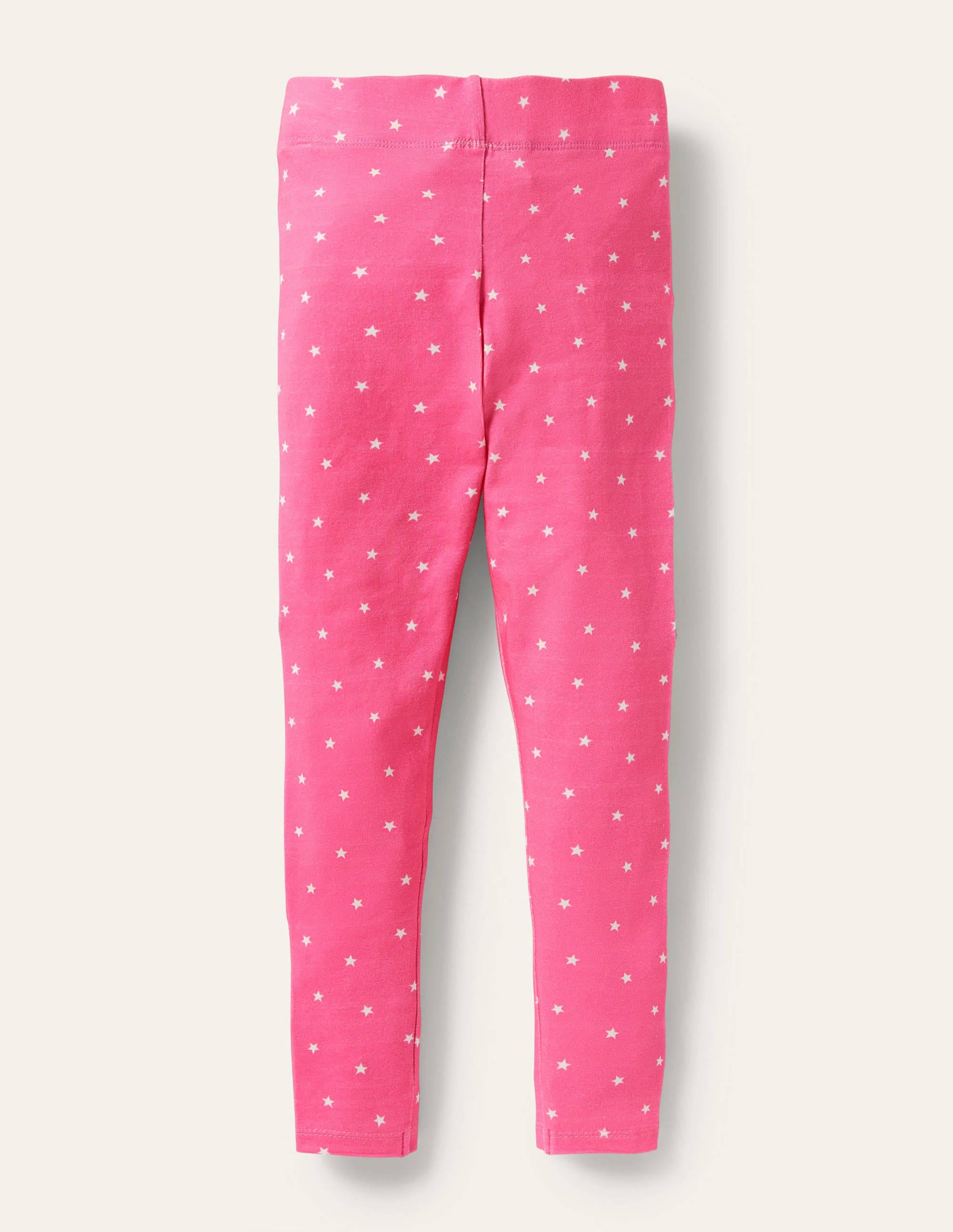 Fröhliche Leggings mit Applikation-Erdbeereisrosa, Leuchtendes Weltallmotiv - Image 2