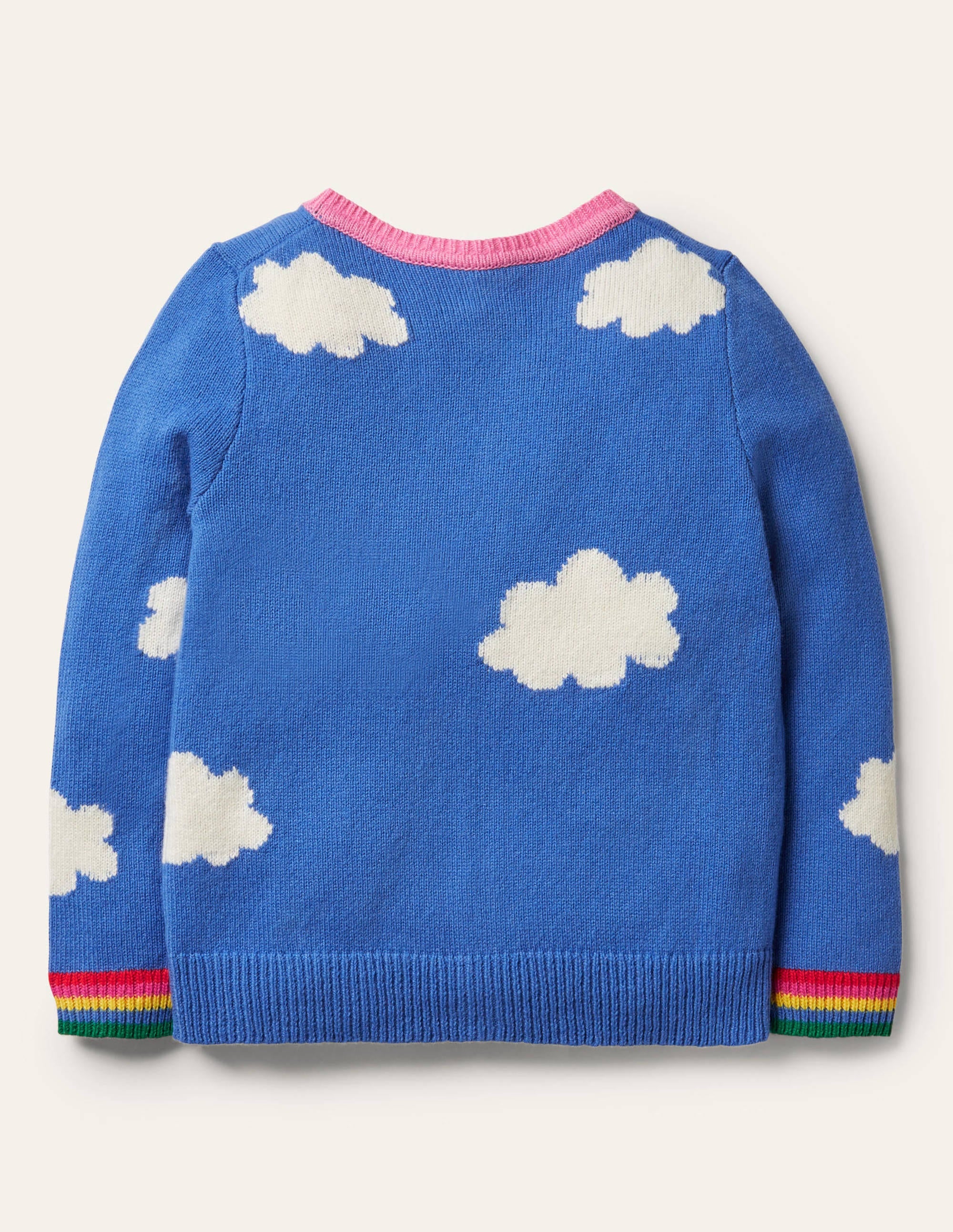 Cardigan à appliqué météo-Ciel bleu élisabéthain - Image 2