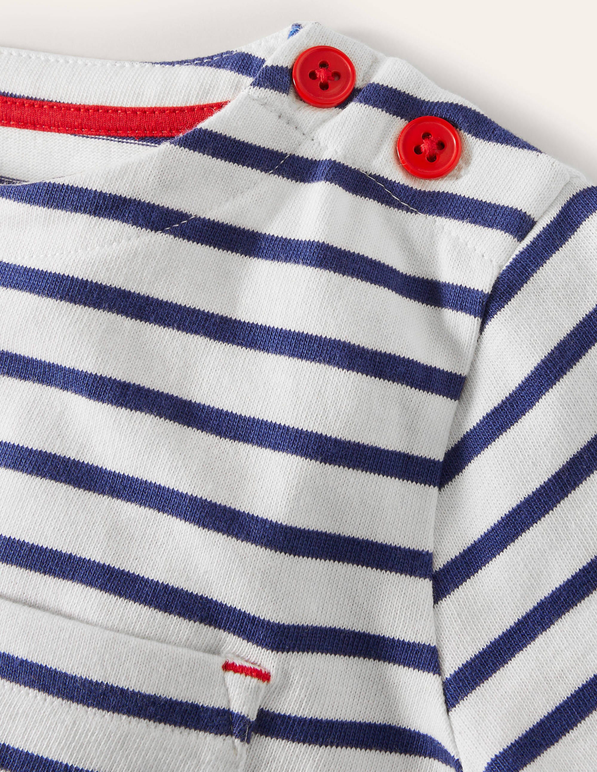 Matrosen-Bretonshirt-Naturweiß/Segelblau - Image 3