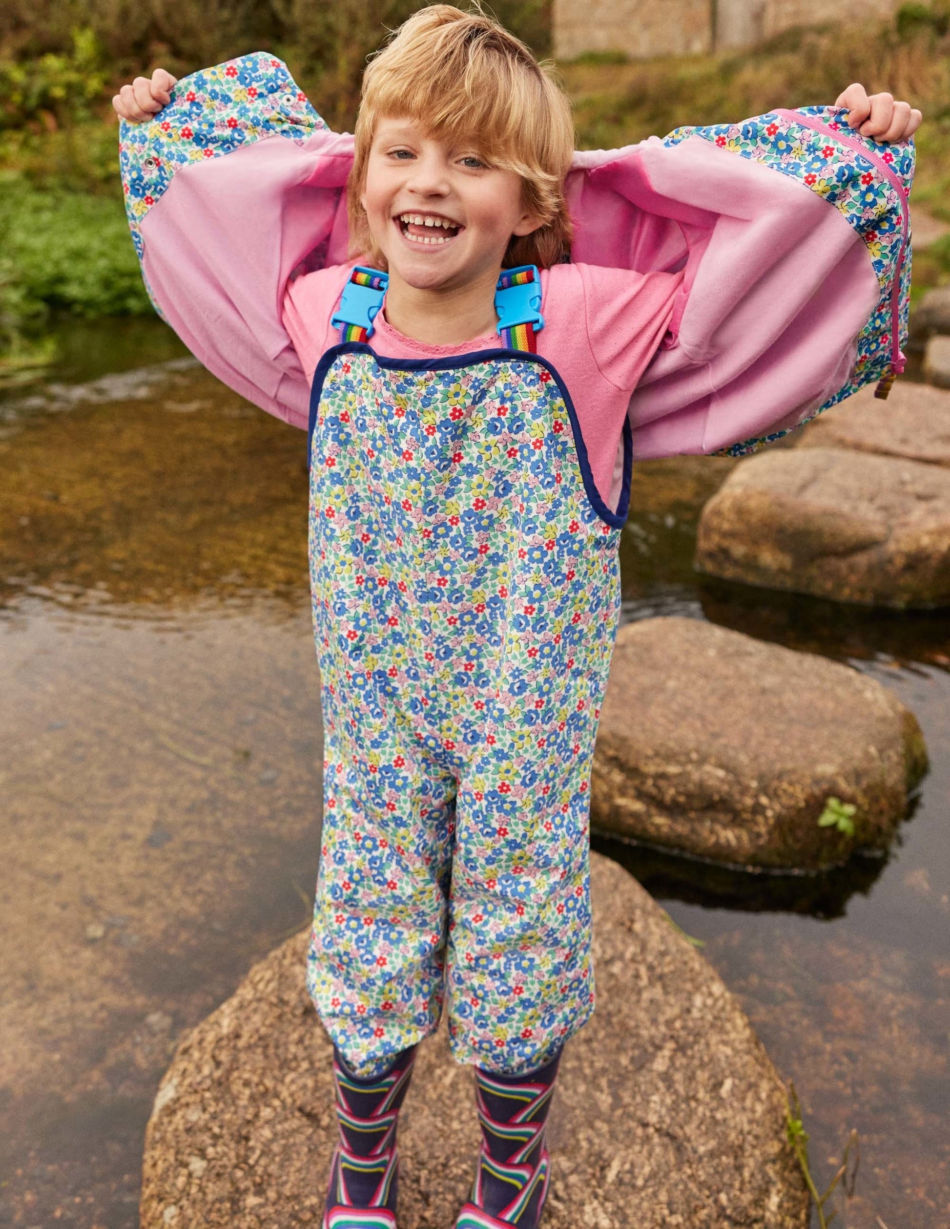 Salopette imperméable-Motif Spring Floral multi-5