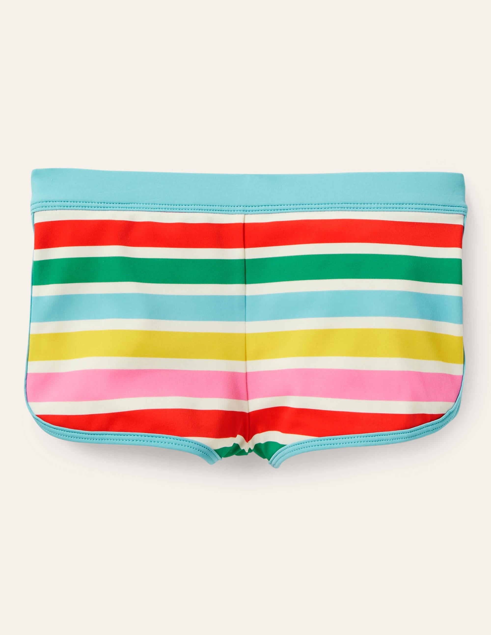 Short de bain à motif-Ivoire/arc-en-ciel multi - Image 2