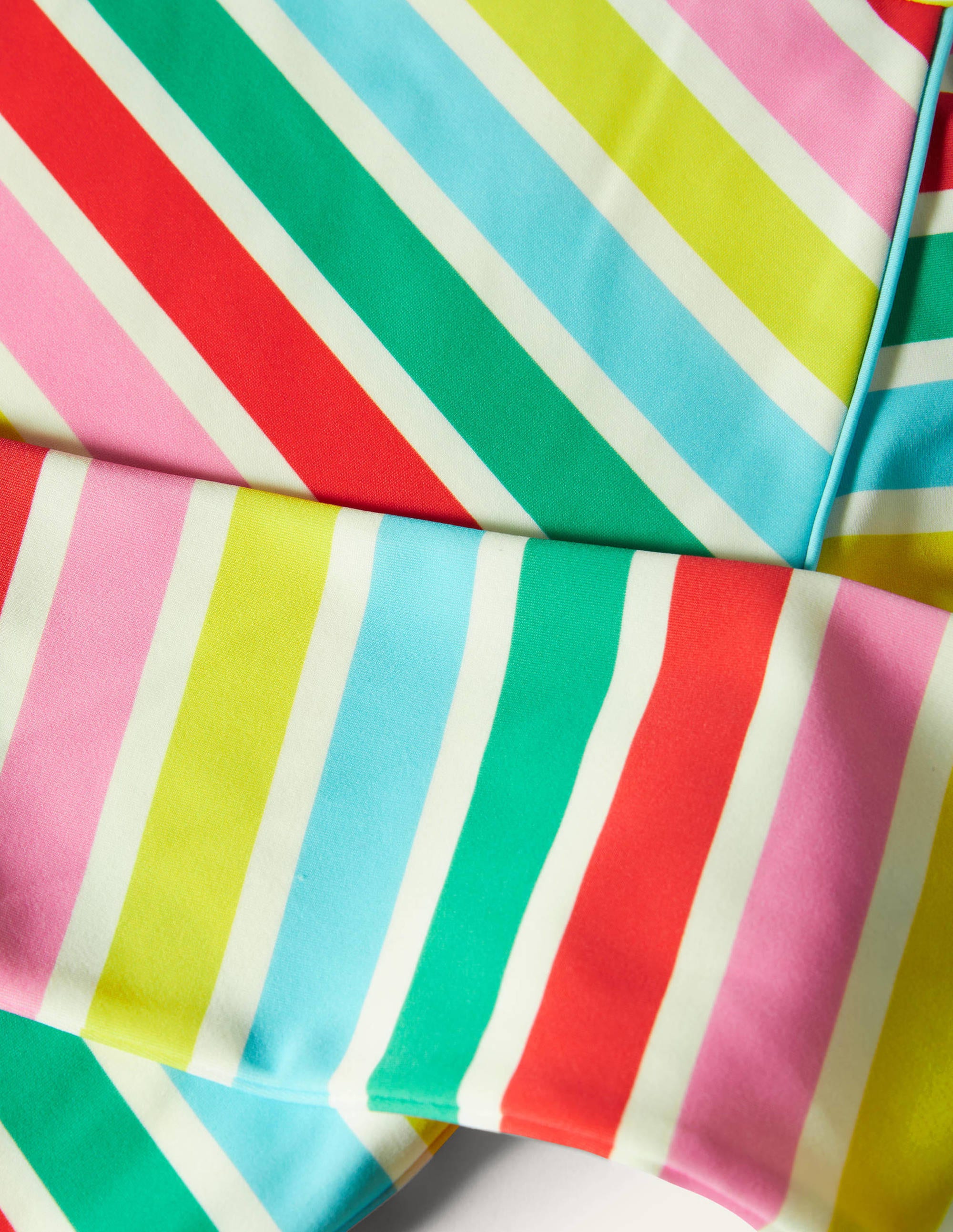 Patterned Rash Vest-Ivory/Multi Rainbow - Image 3