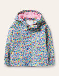 Waterproof Rain Jacket-Multi Spring Floral