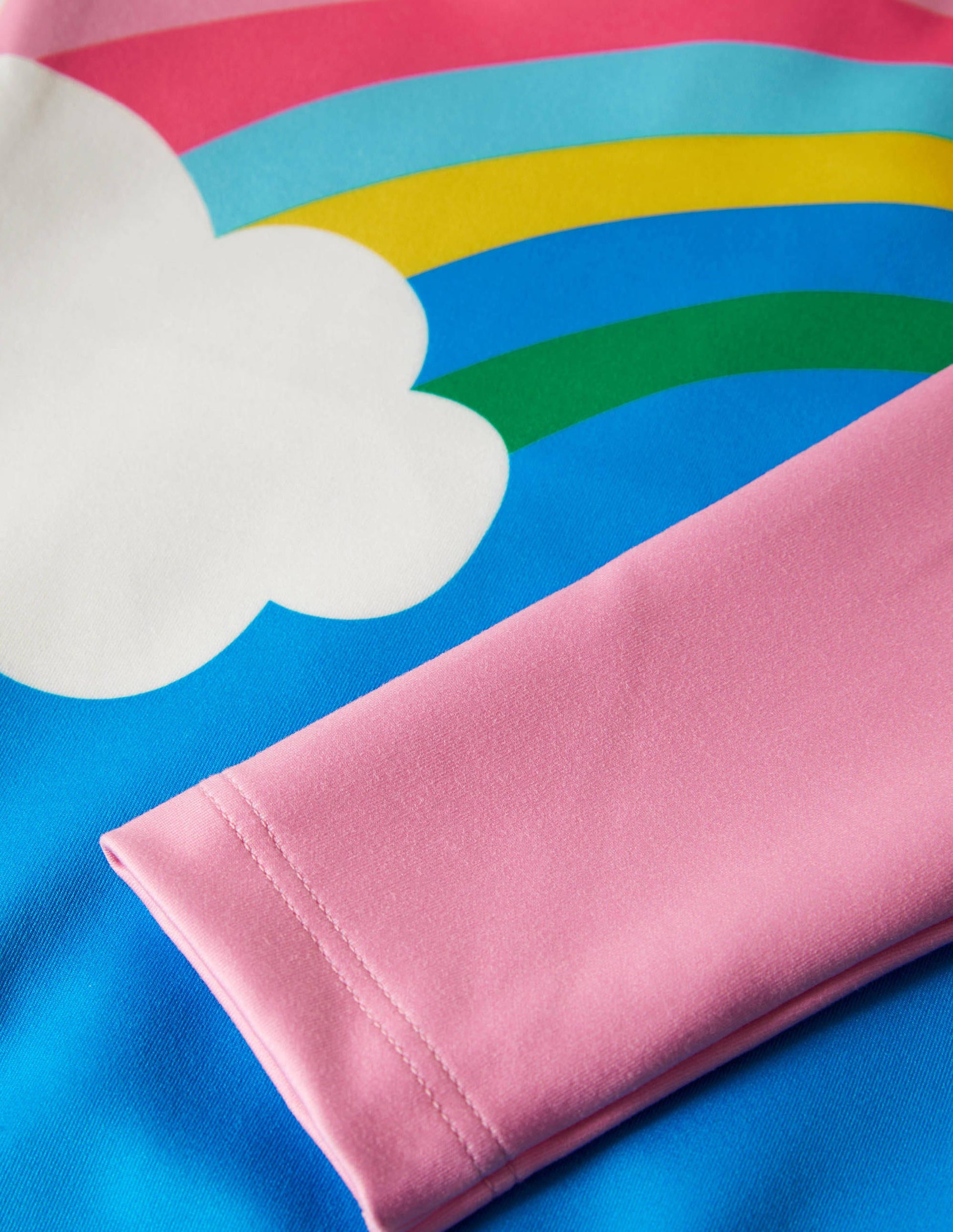 Turnanzug-Hellrosa, Regenbogen-3