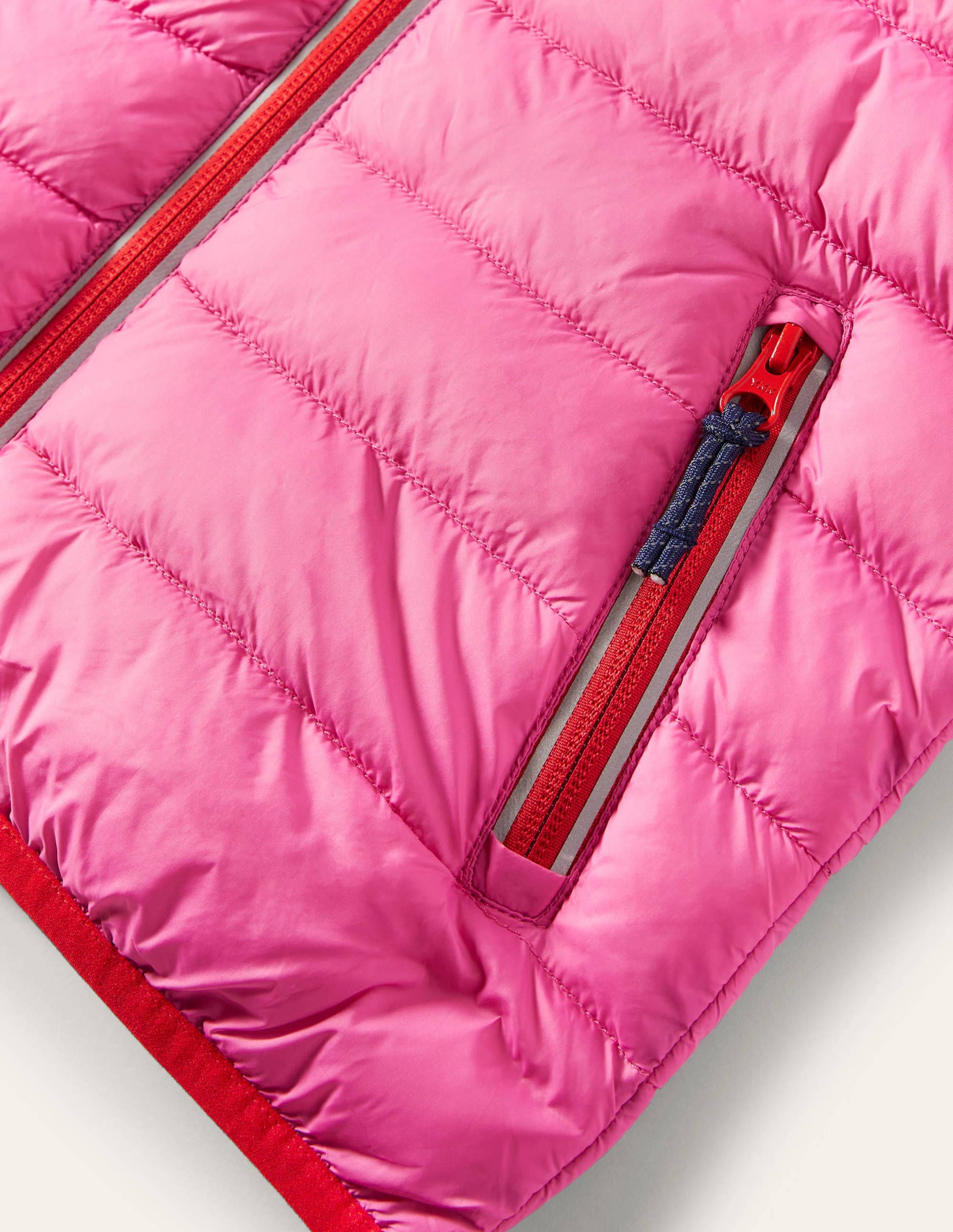 Cosy Pack-away Padded Jacket-Tickled Pink-3