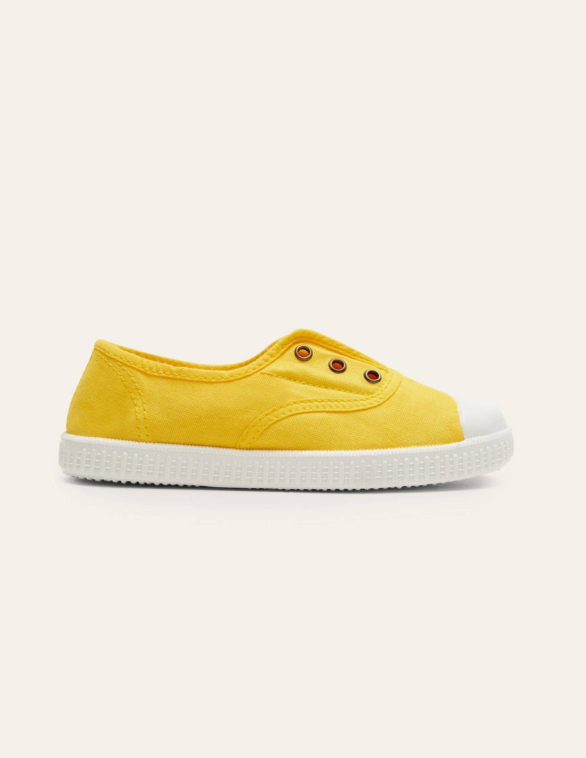 Canvas-Schuhe zum Hineinschlüpfen-Maisgelb-2