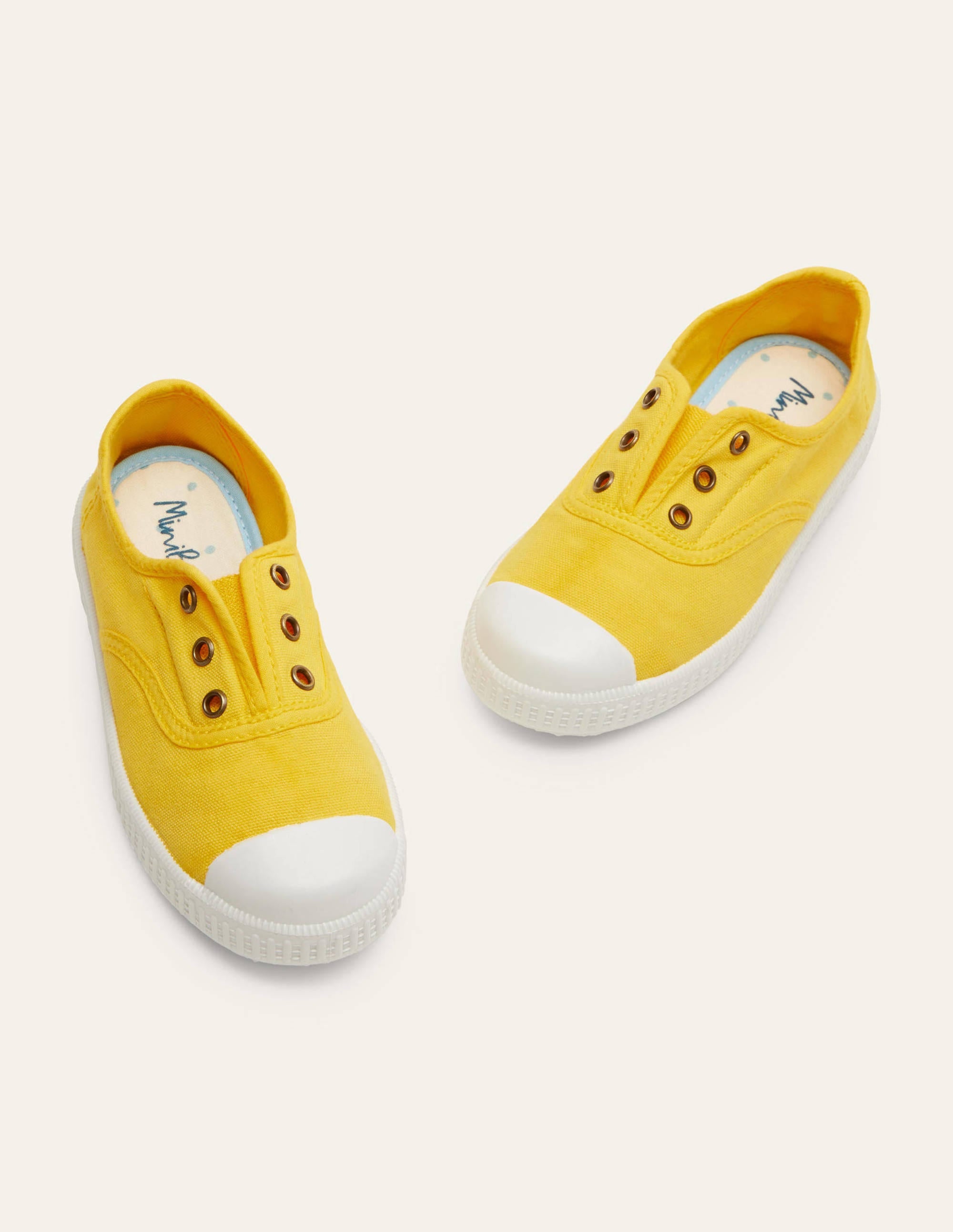Canvas-Schuhe zum Hineinschlüpfen-Maisgelb - Image 1