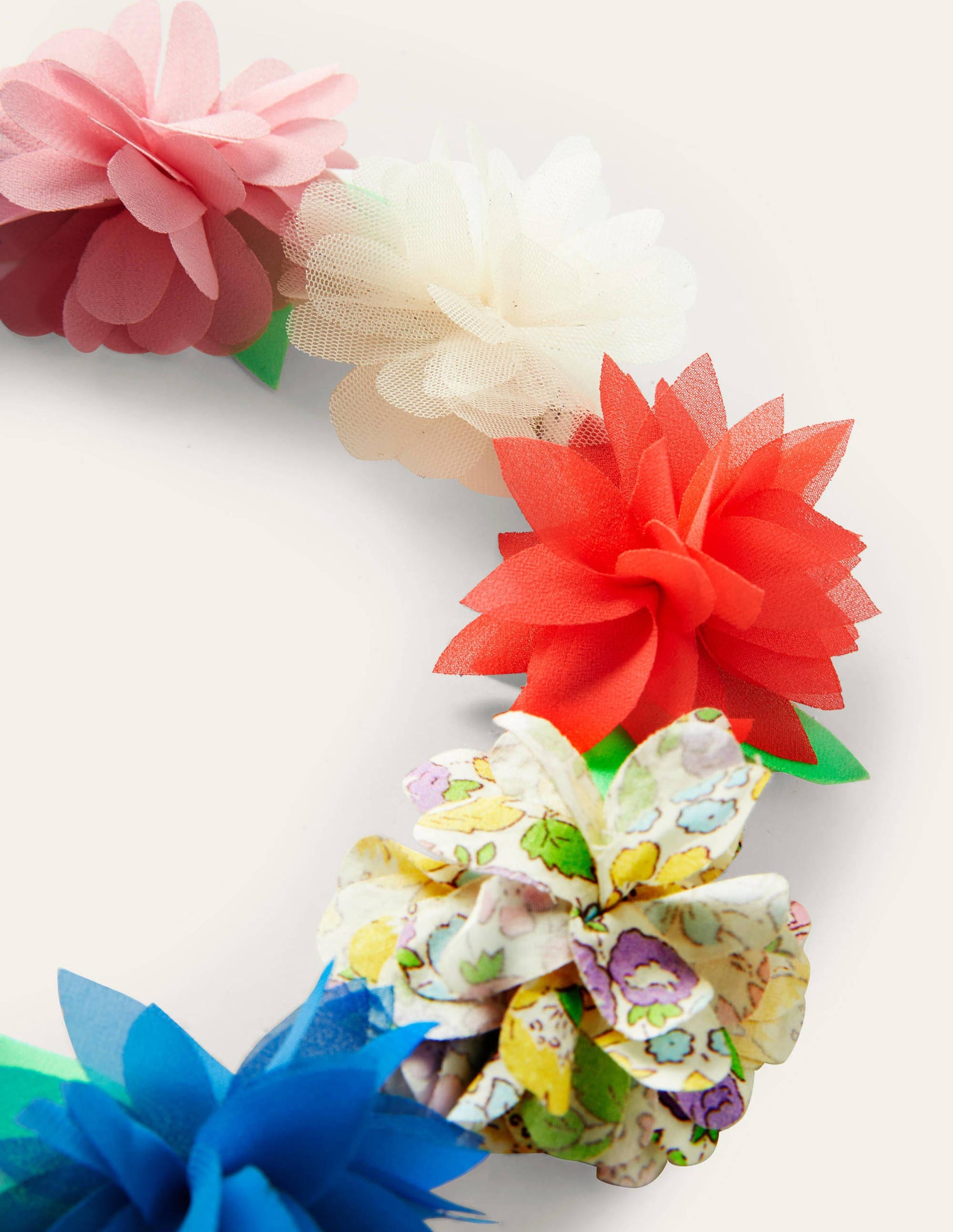 Blumenkranz-Regenbogenfarben, Blumen-2