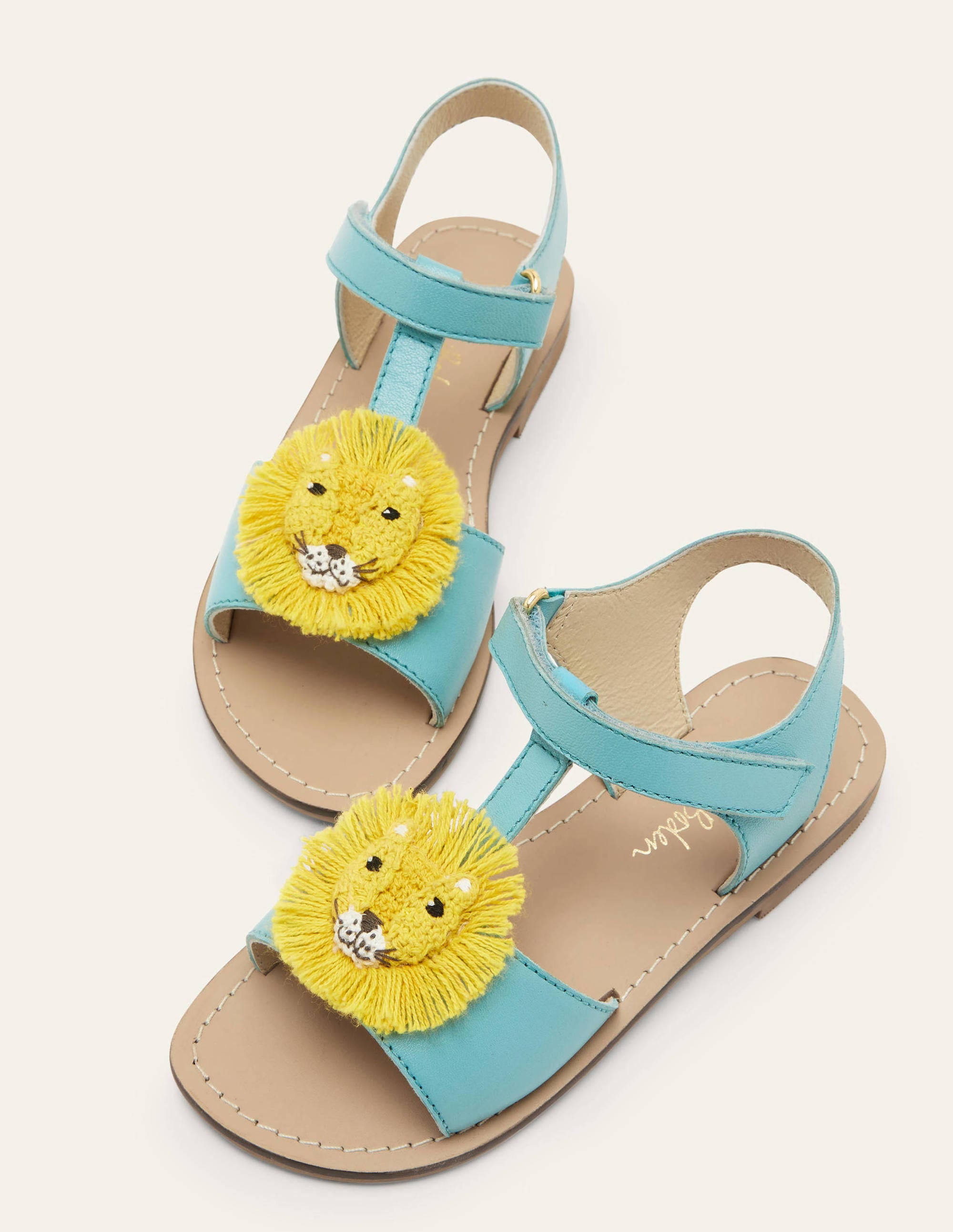 Sandales fun en cuir-Lion - Image 1
