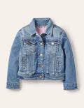 Veste en jean-Denim vintage moyen