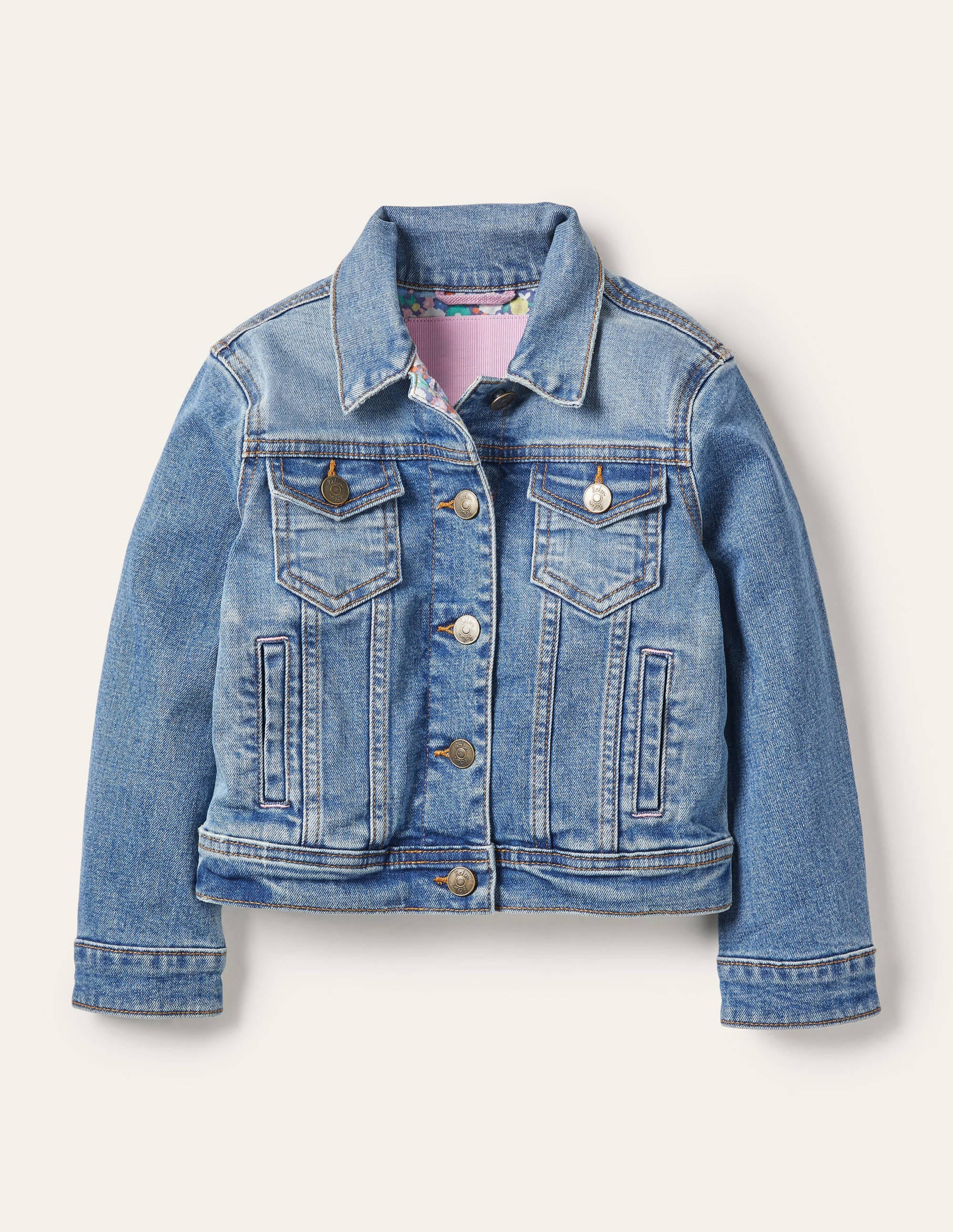Veste en jean-Denim vintage moyen - Image 1