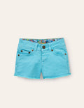 Denim-Shorts-Wasserblau
