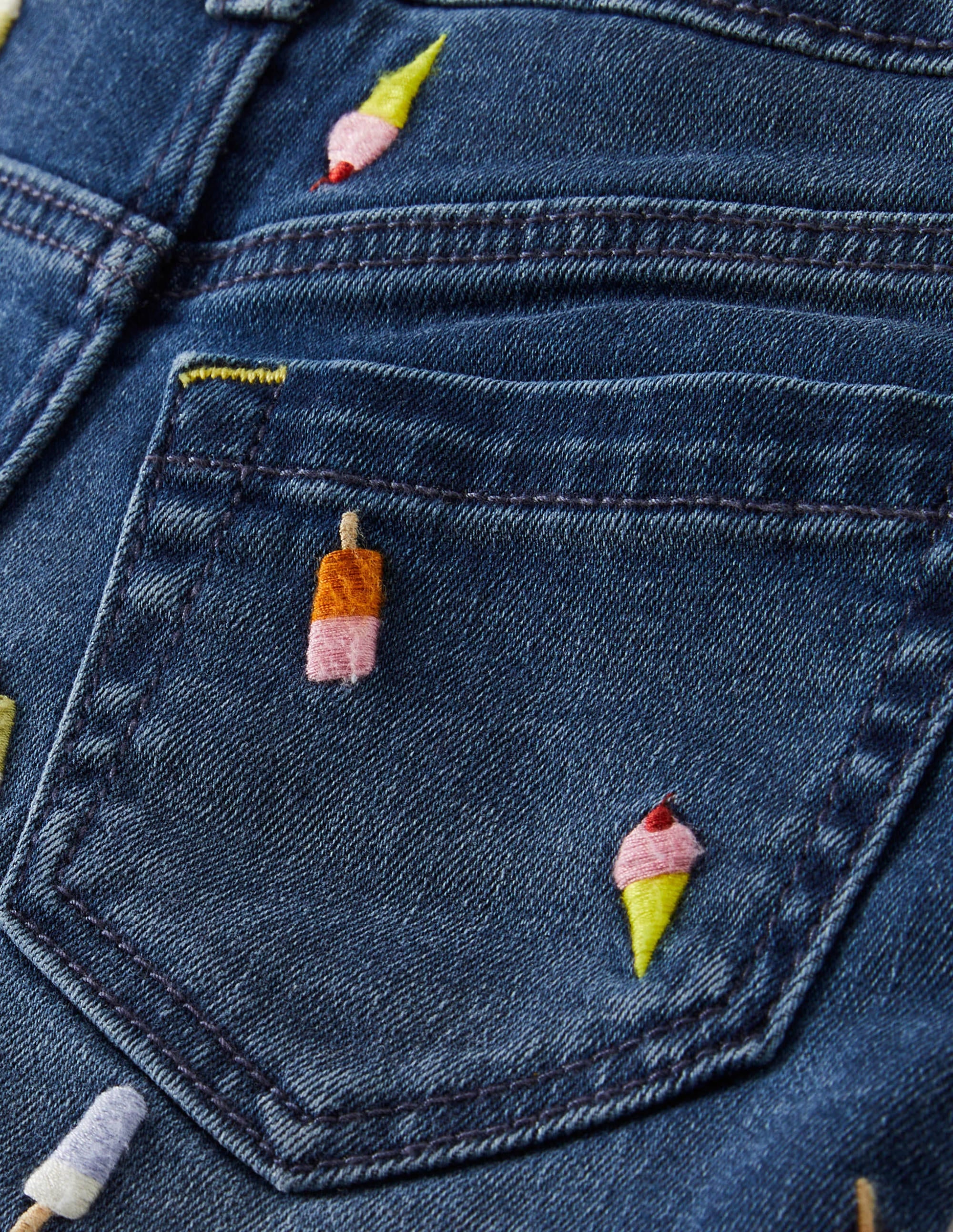Short en jean-Glaces denim - Image 3