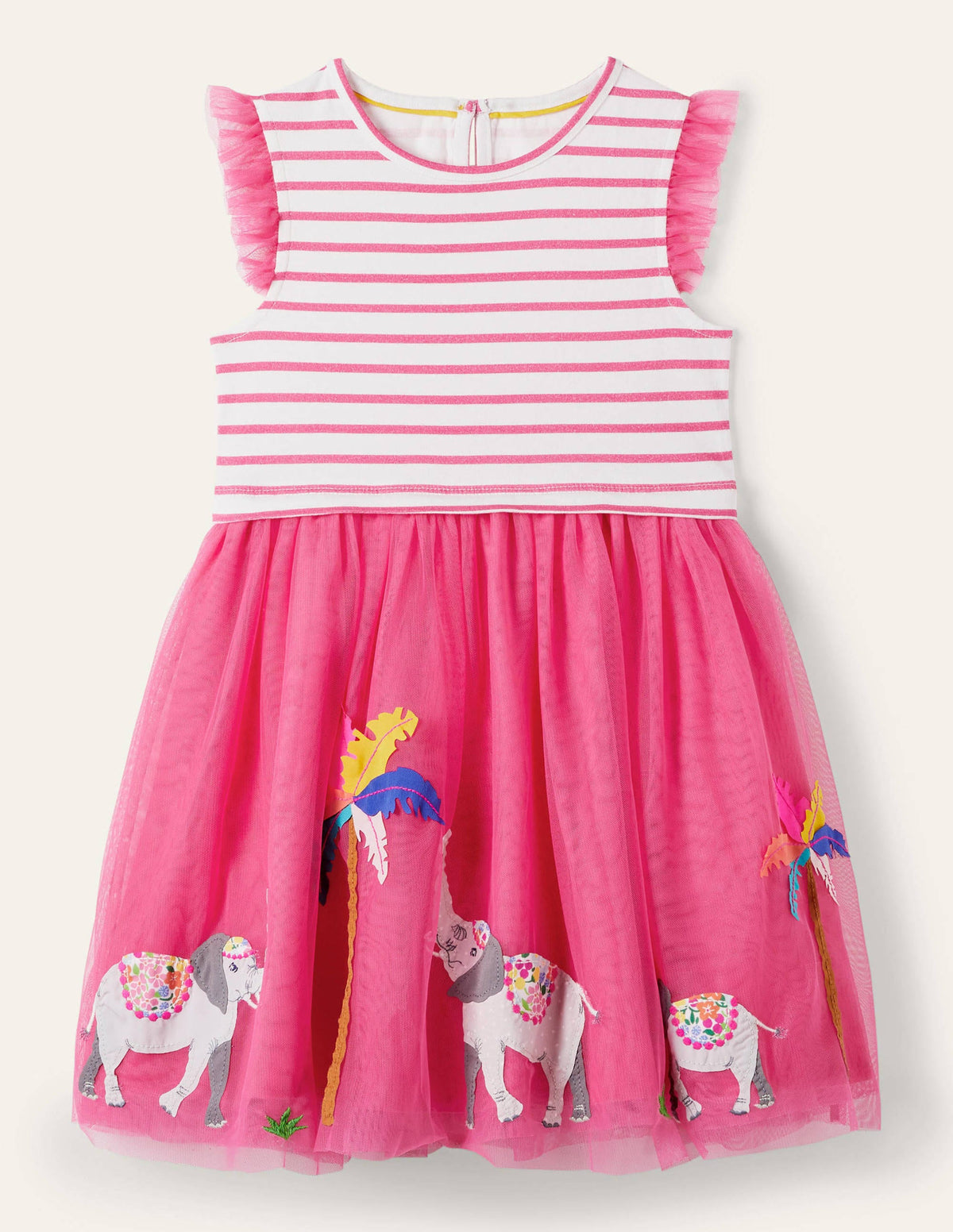 Tüllkleid-Tutti-Frutti, Elefanten - Image 1