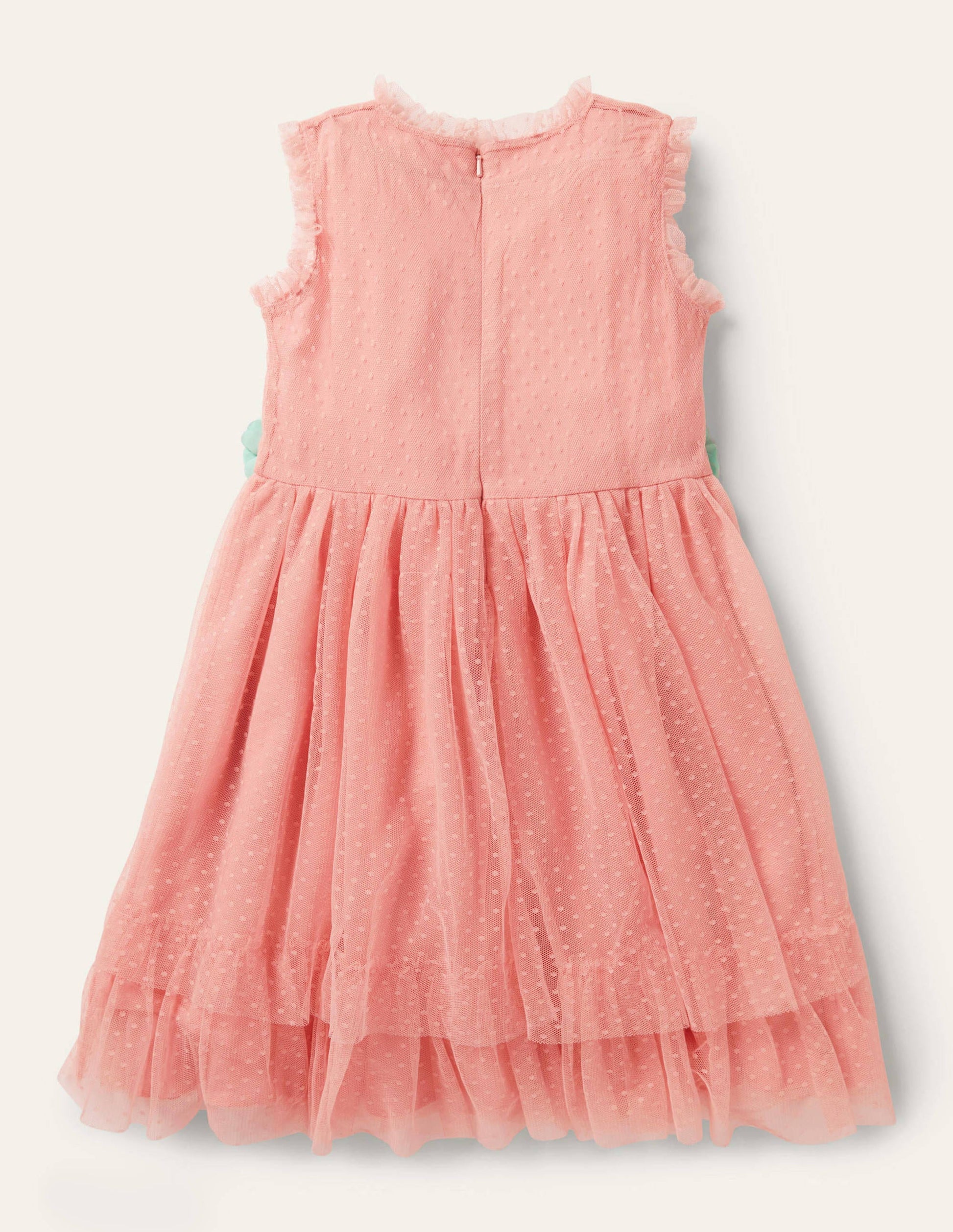 Robe à fleurs-Rose fleur d'amandier-2