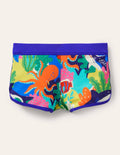 Gemusterte Badeshorts-Bunt/Regenbogenfarben, Riffszene