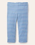 Fröhliche 7/8-Leggings-Bahamasblau/Naturweiß