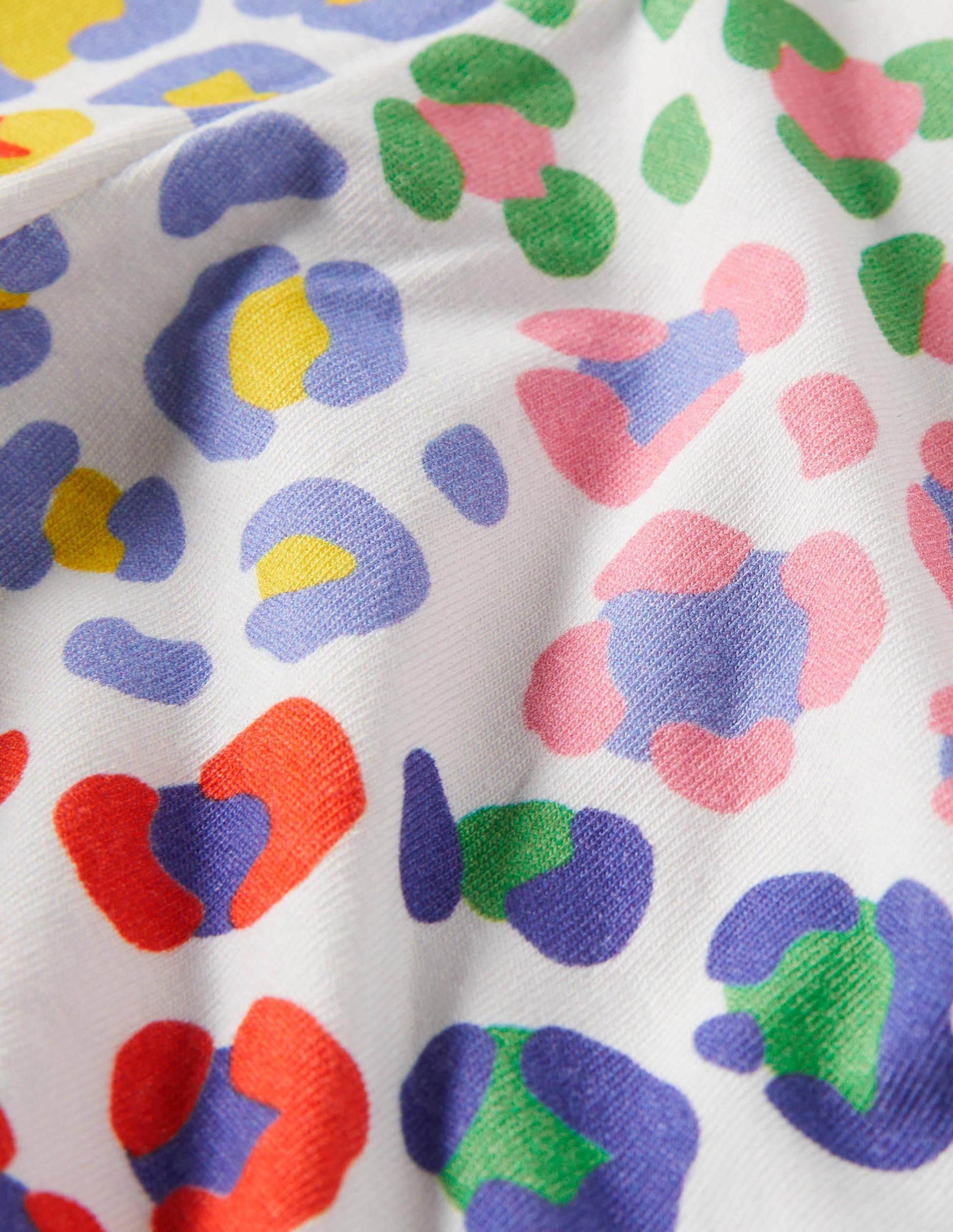 Legging court fun-Imprimé léopard multi-3