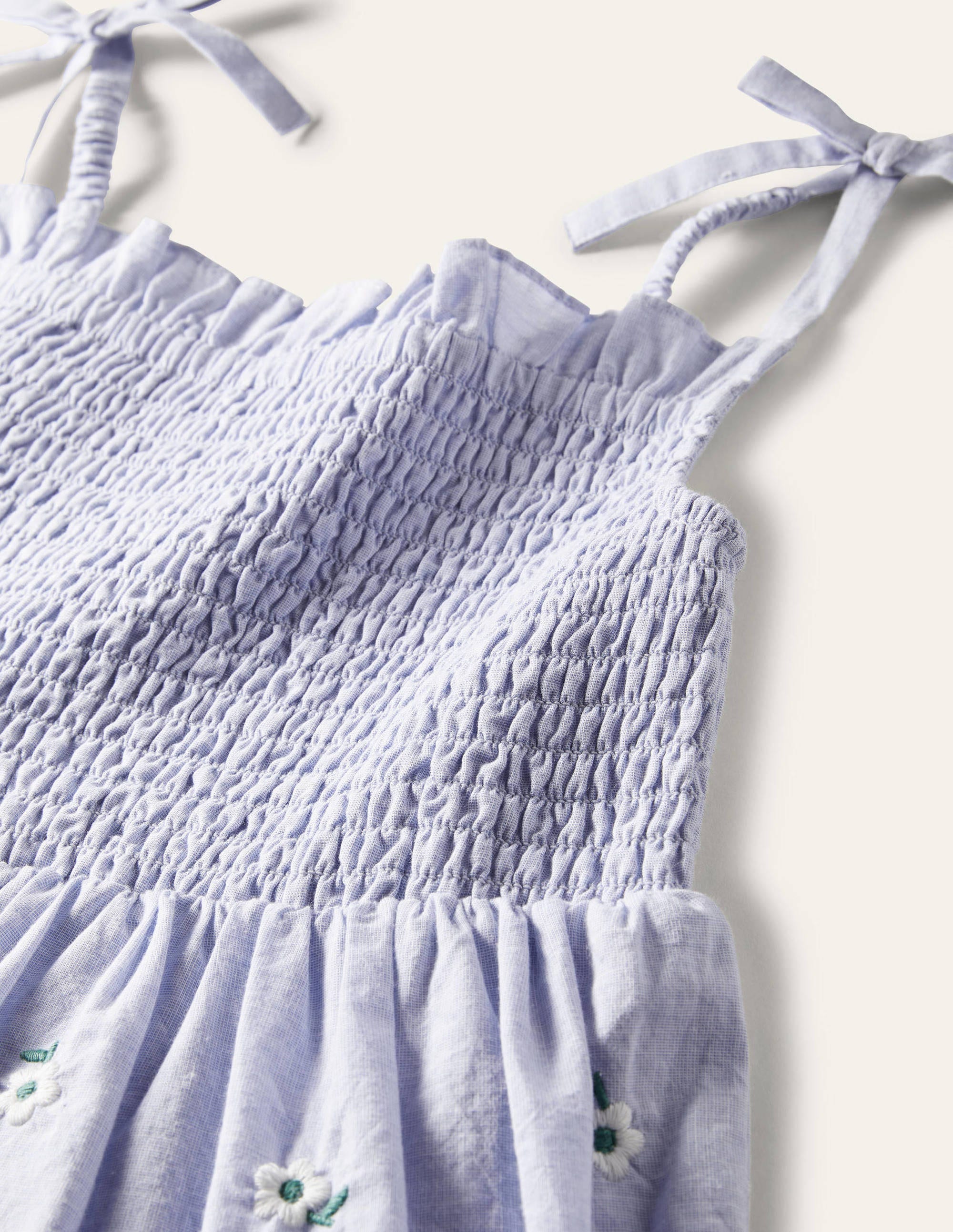 Robe d'été volantée-Chambray - Image 3