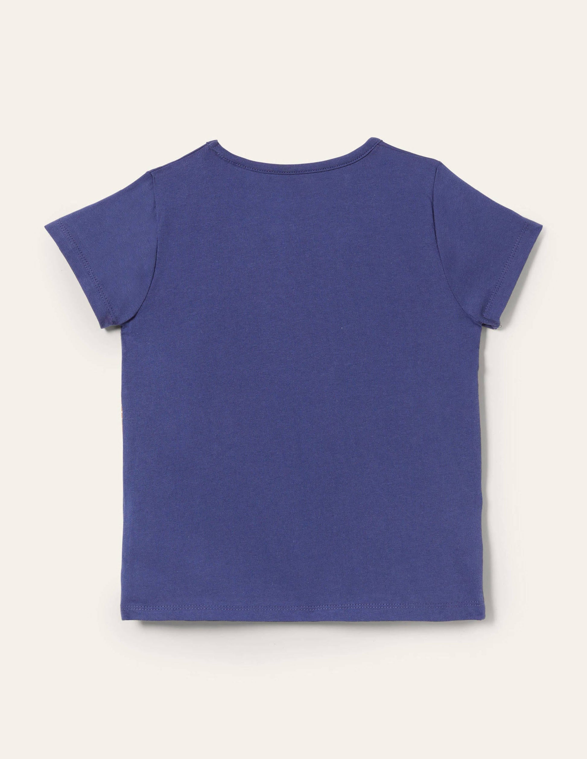 T-shirt manches courtes à appliqué-Panda rouge tribord-2