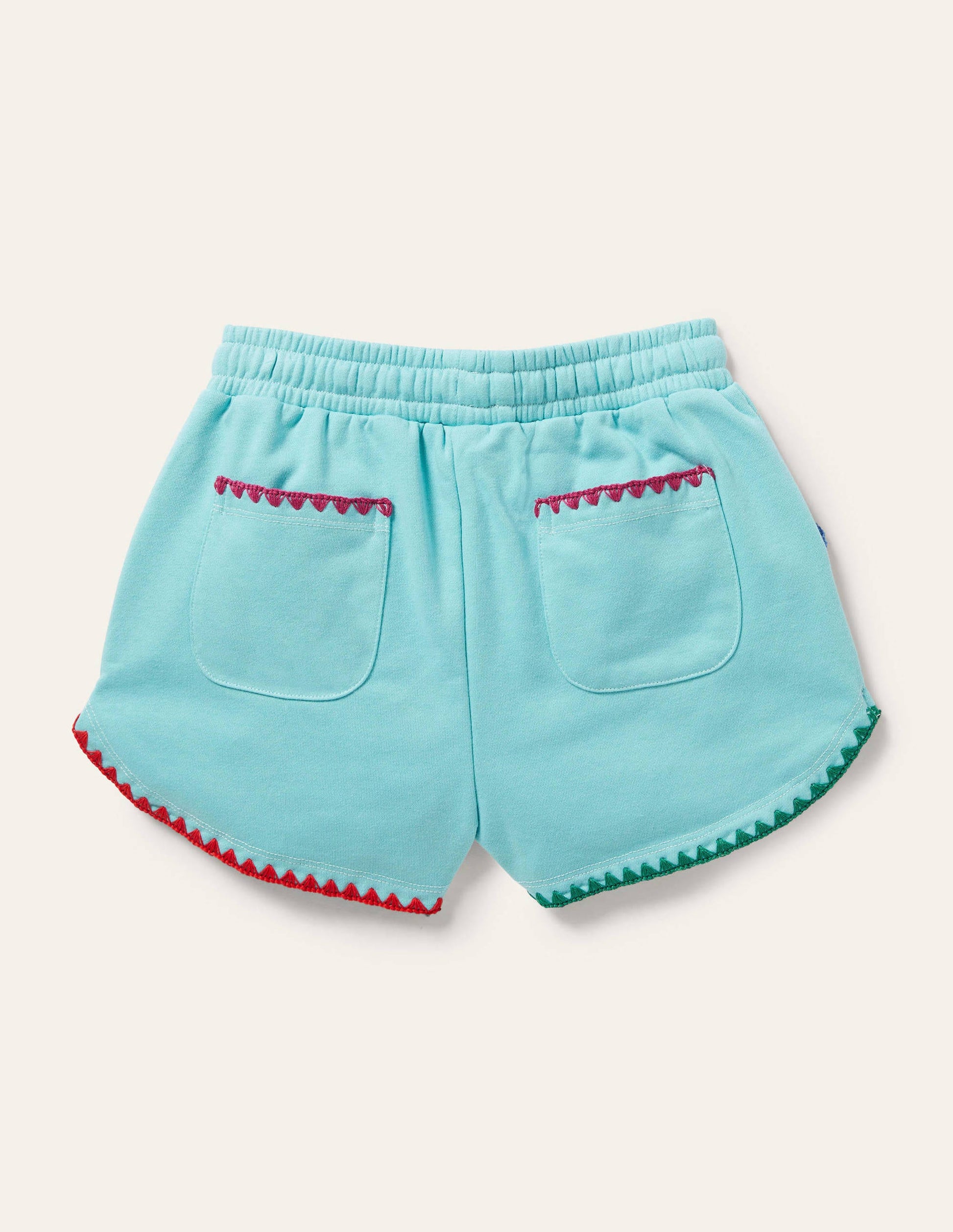 Ausgefallene Jerseyshorts-Küstenblau-2