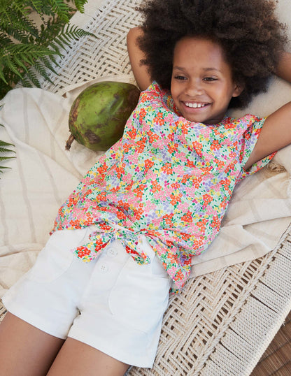 Twill-Cargoshorts-Weiß-4