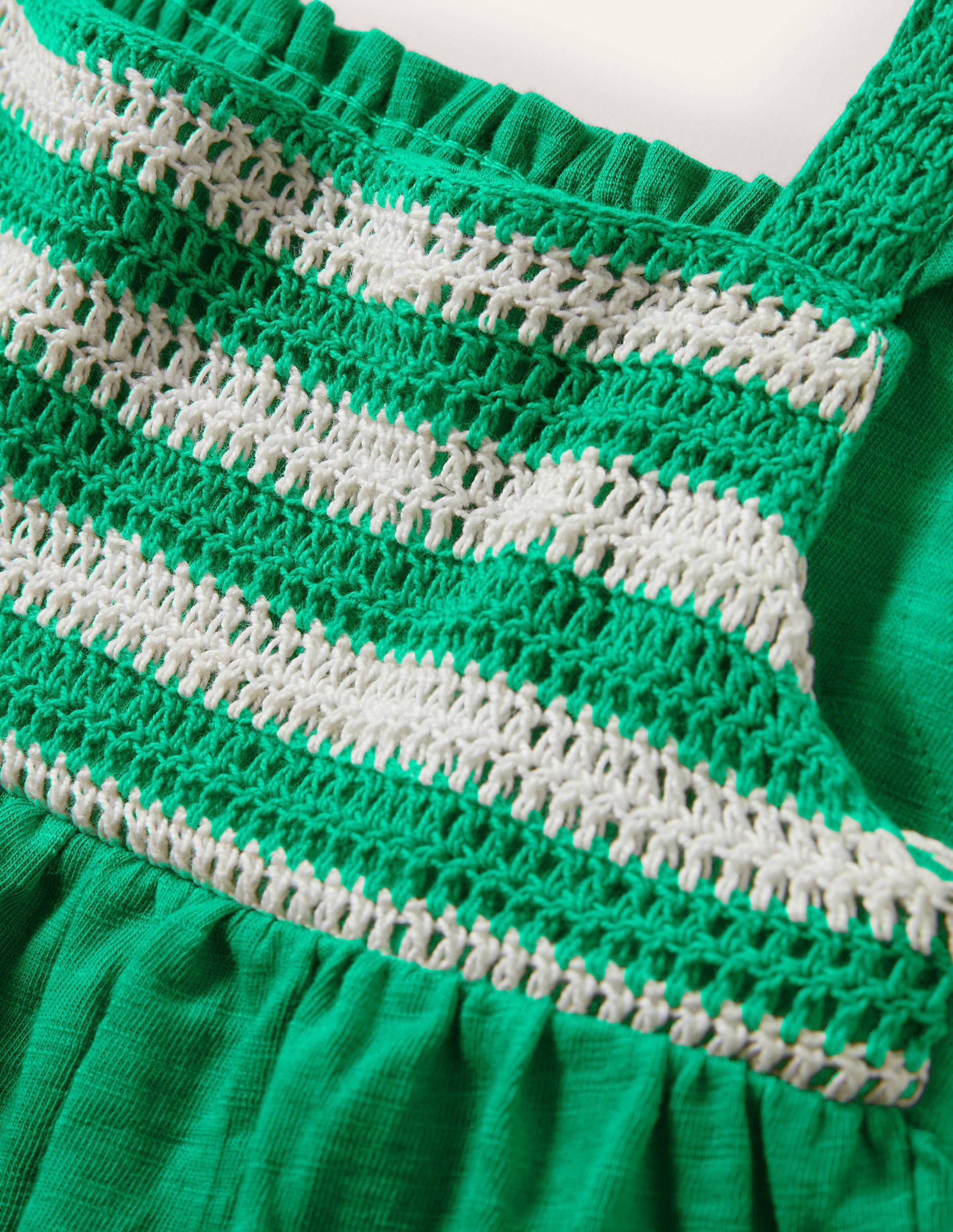 Débardeur crocheté-Poivron vert - Image 3