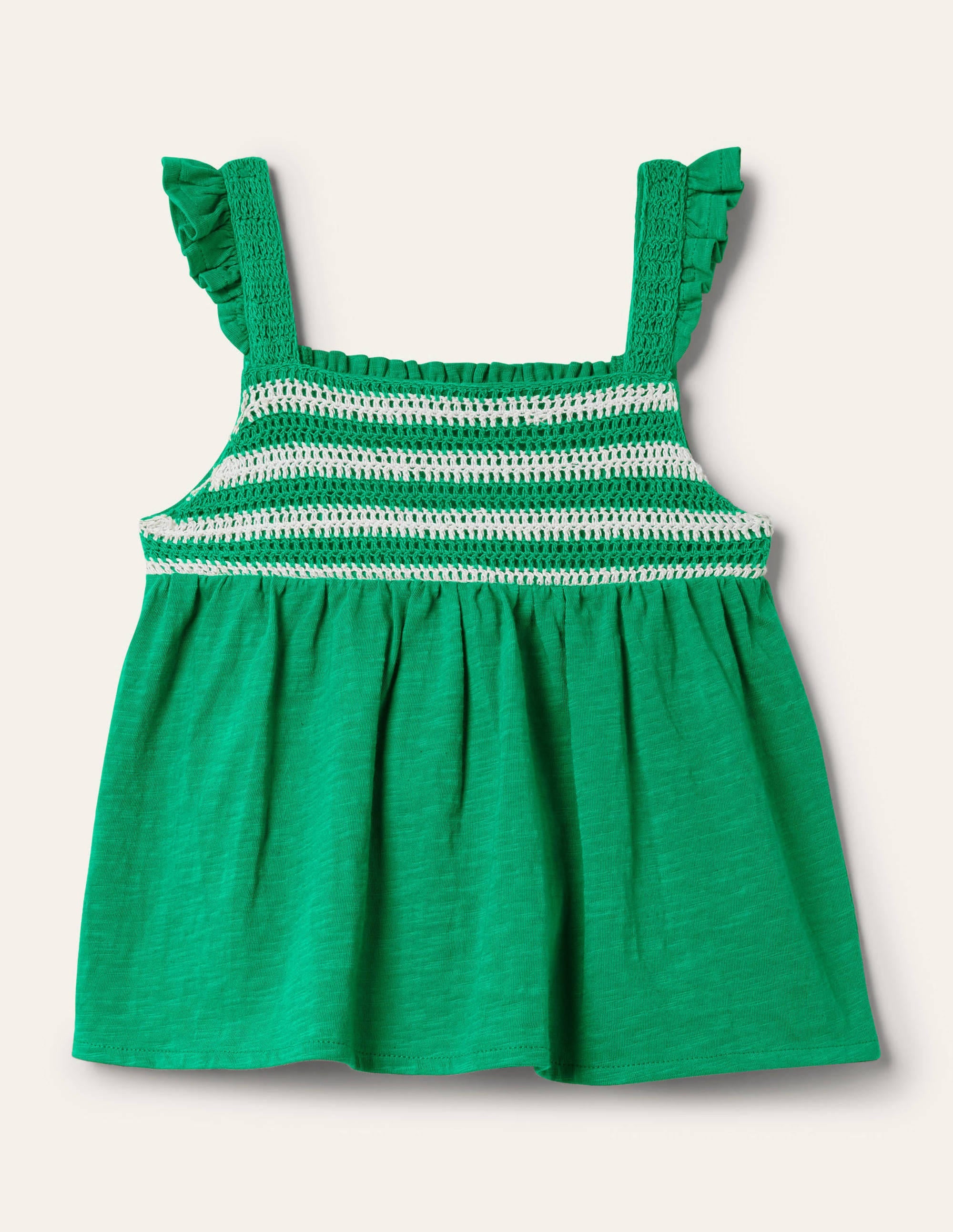 Débardeur crocheté-Poivron vert - Image 1