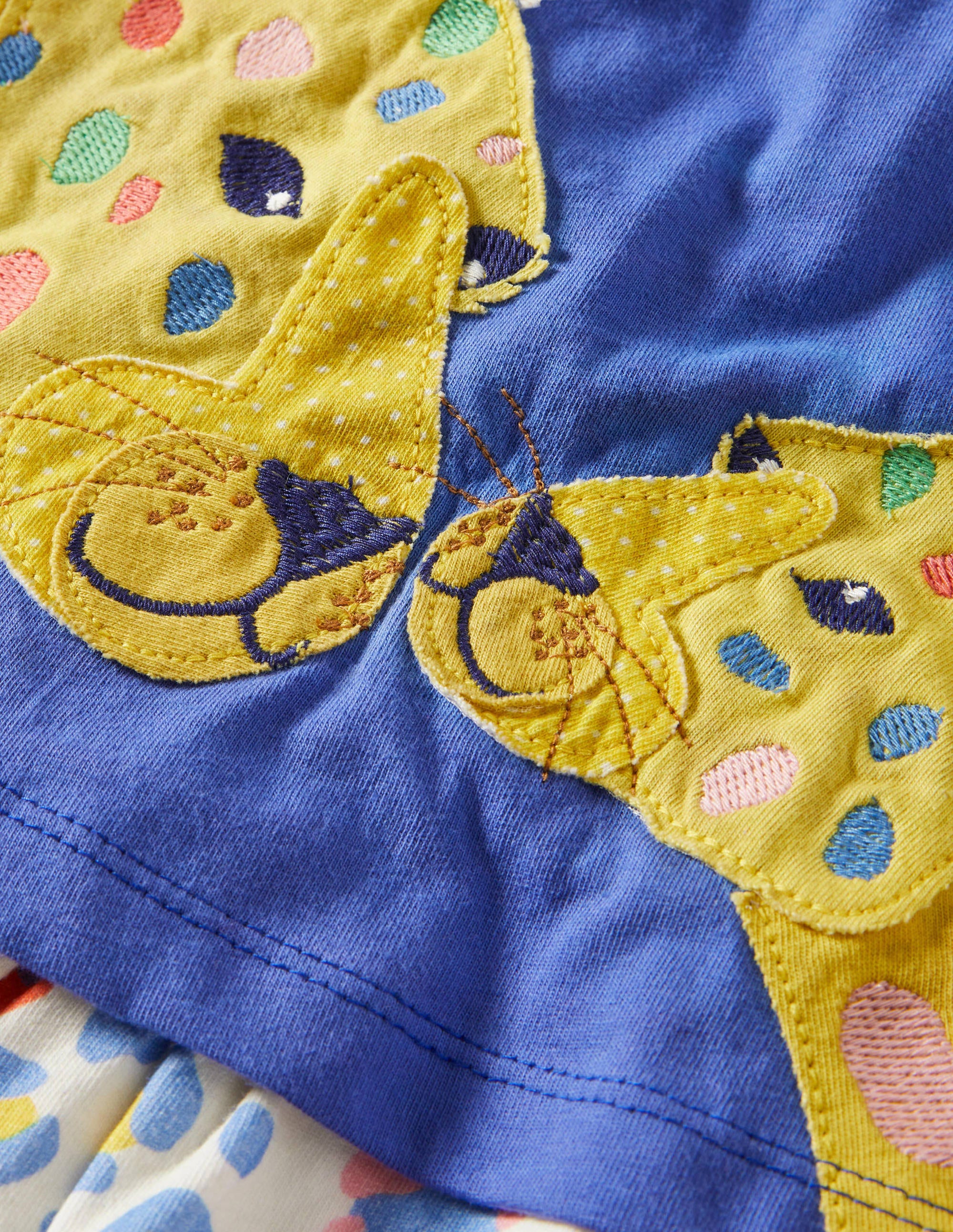 Combishort à grand appliqué-Jacinthe des bois/léopard multi - Image 3